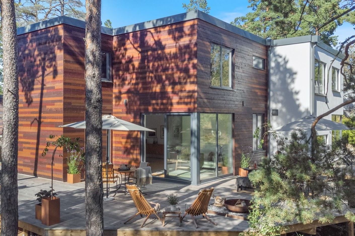 Parhus med lugnt och fint läge