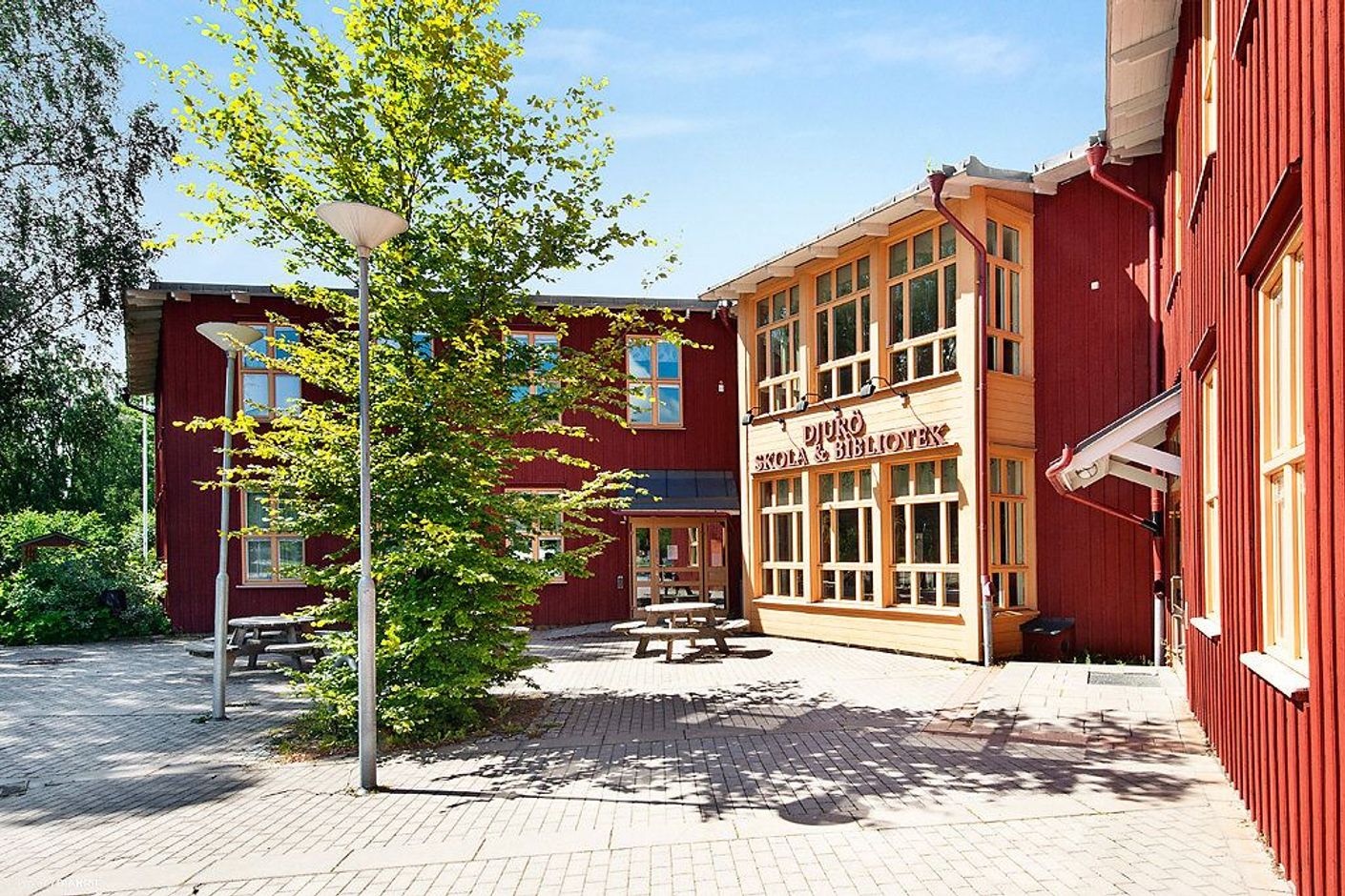 Djurö Skola och bibliotek