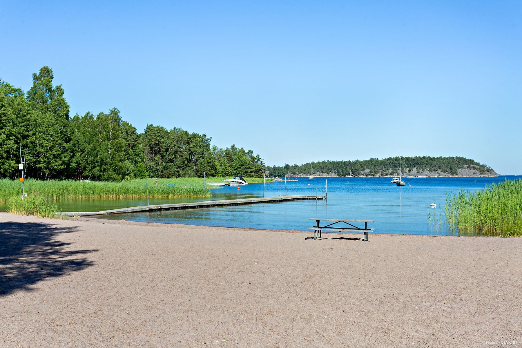 Östersjövikens badstrand