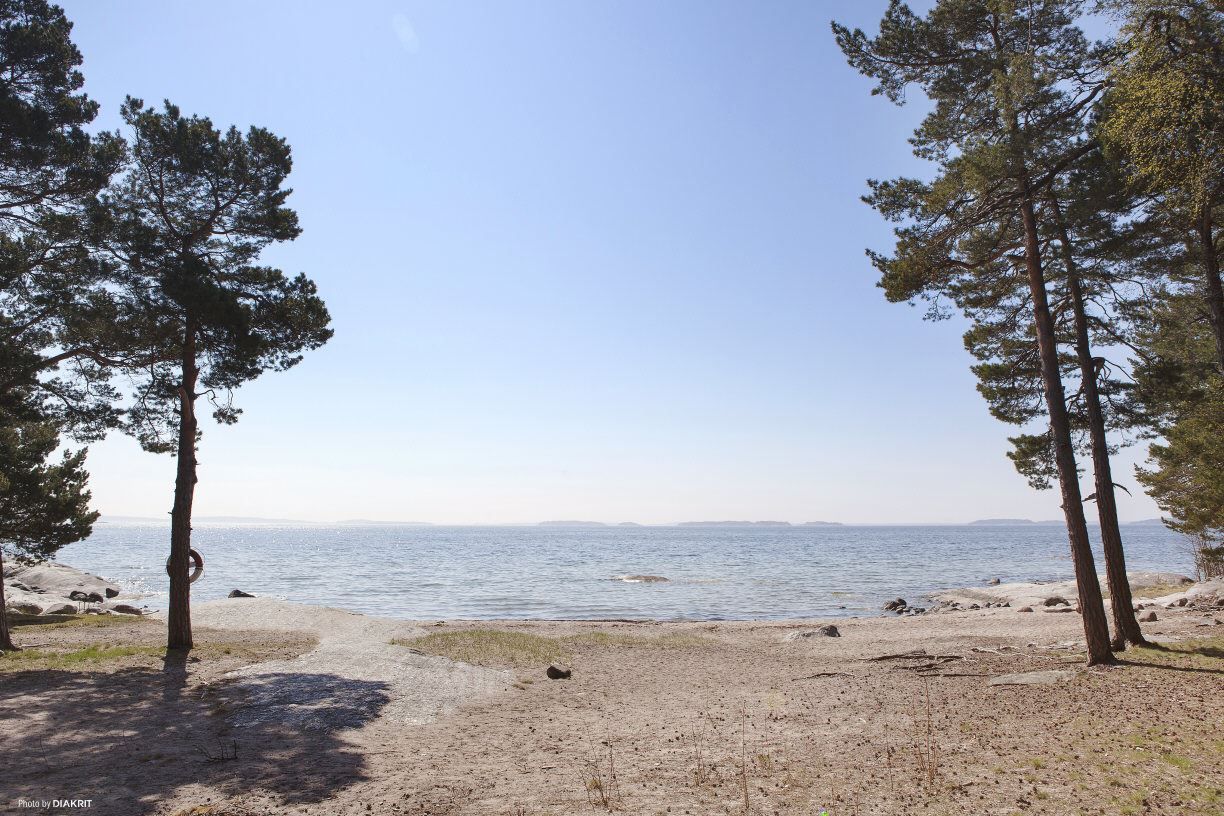 Stranden vid Björkvik