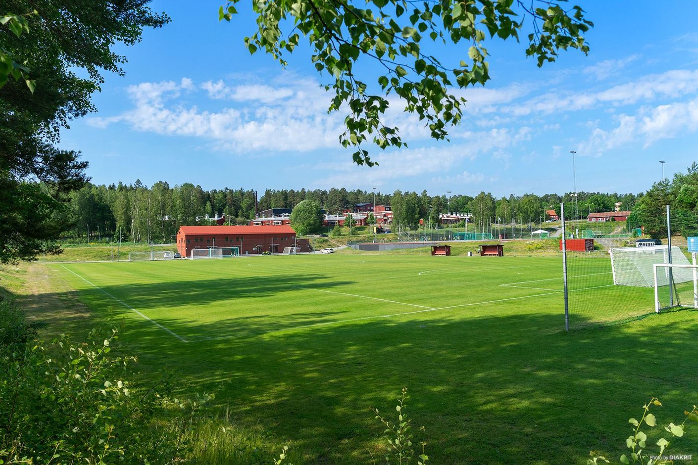 Naturgräsplan på Ingarö IP