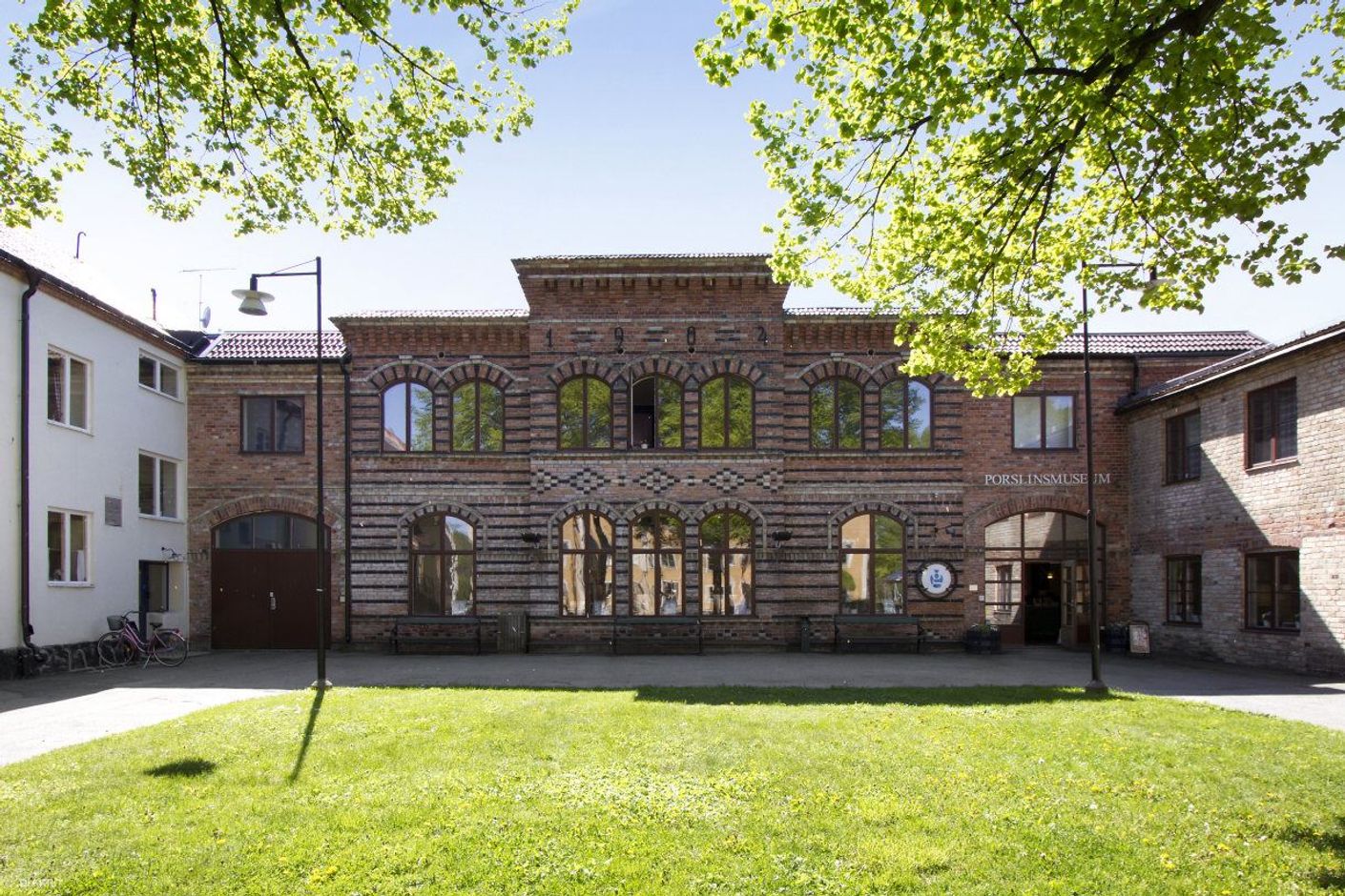 Nationalmuseum som huserar i hamnen