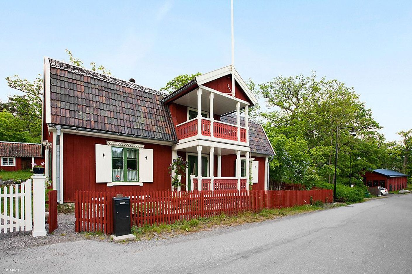 Höjdhagens vackra äldre bebyggelse