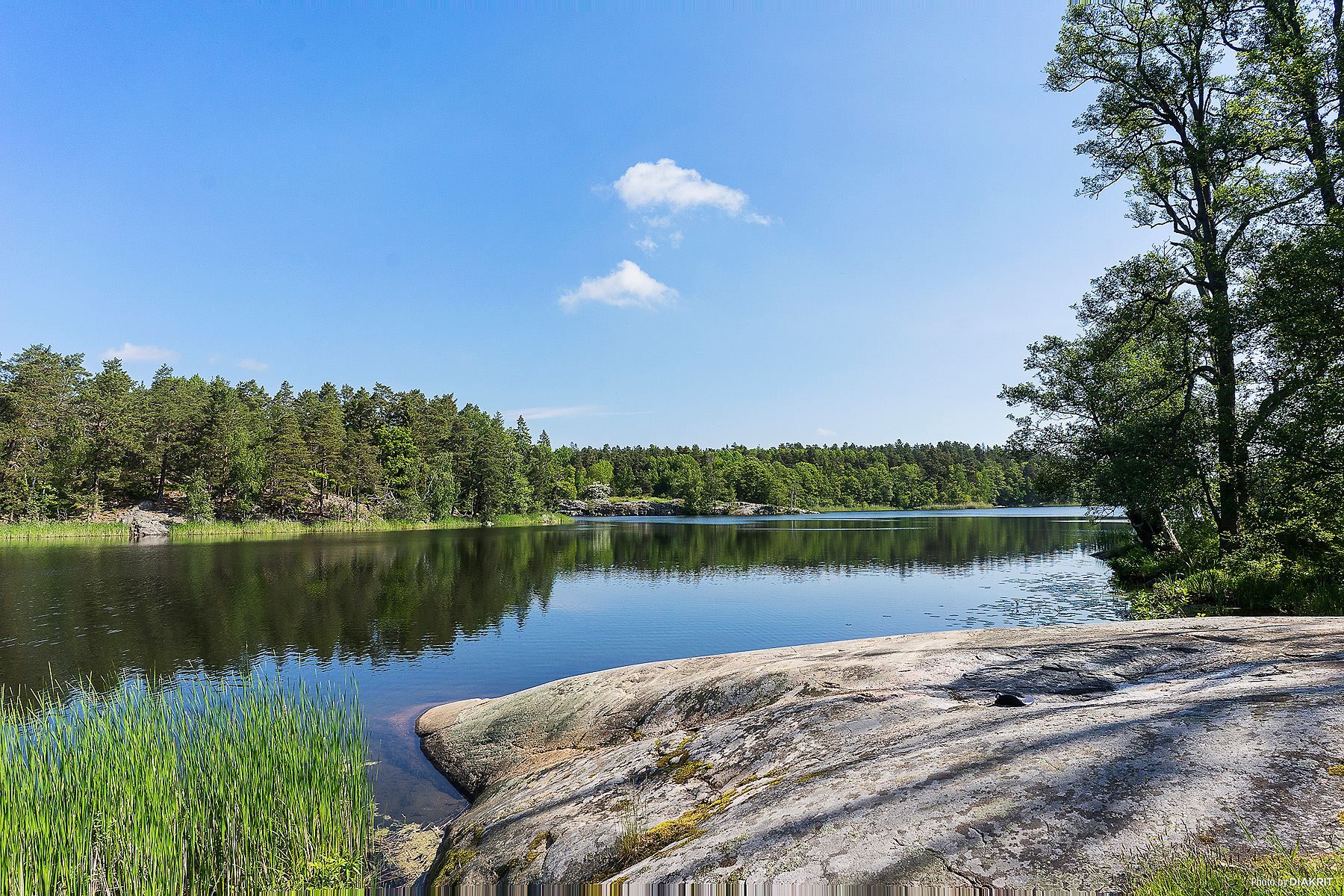 Klippor vid Ösbysjön