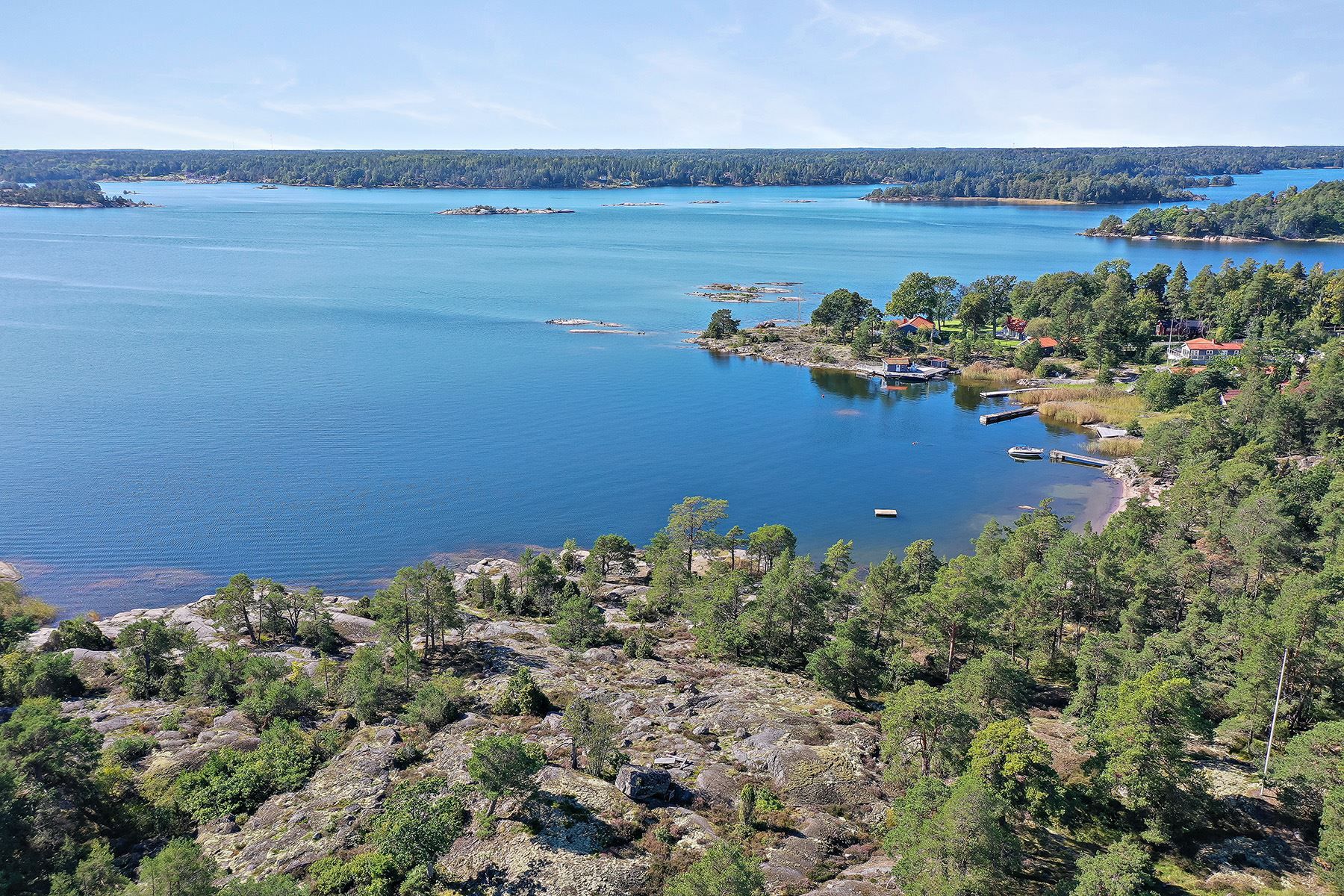 Härlig sandstrand