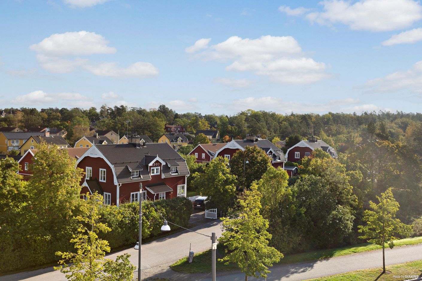 Vacker vy från lägenheten