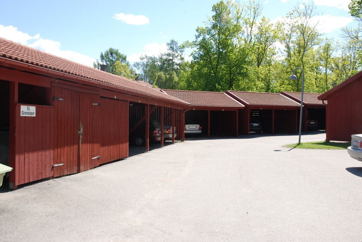 Möjlighet till parkering i Carport