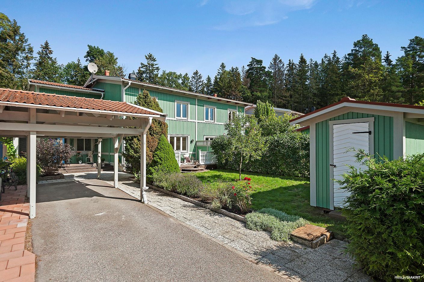 Huset från framsidan