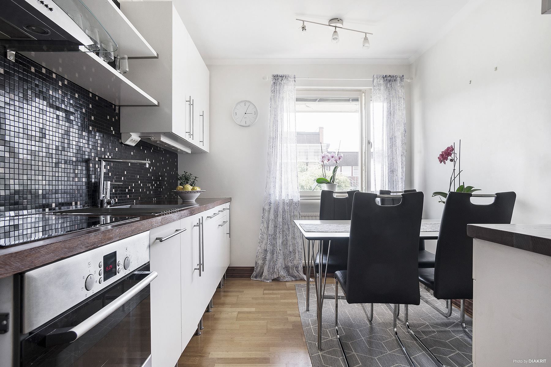 Moderniserat kök med stilfull inredning