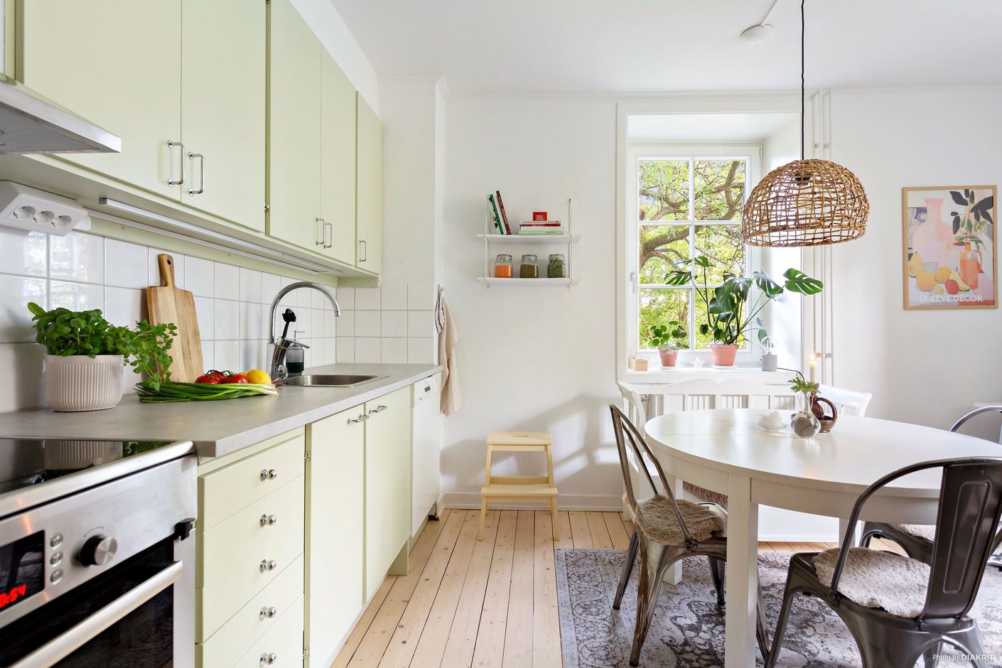 Ljust, hemtrevligt och genomtänkt interiör