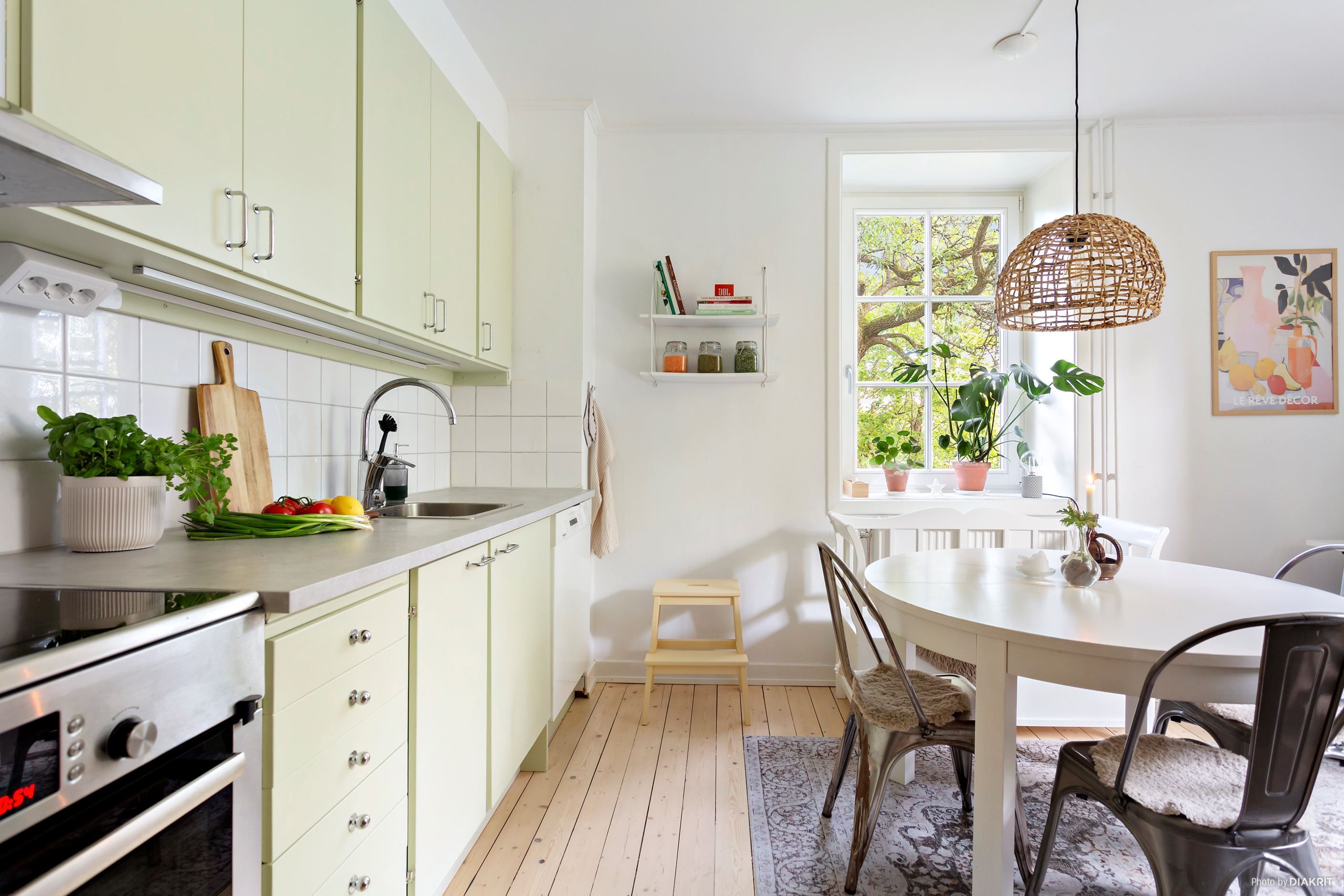 Ljust, hemtrevligt och genomtänkt interiör