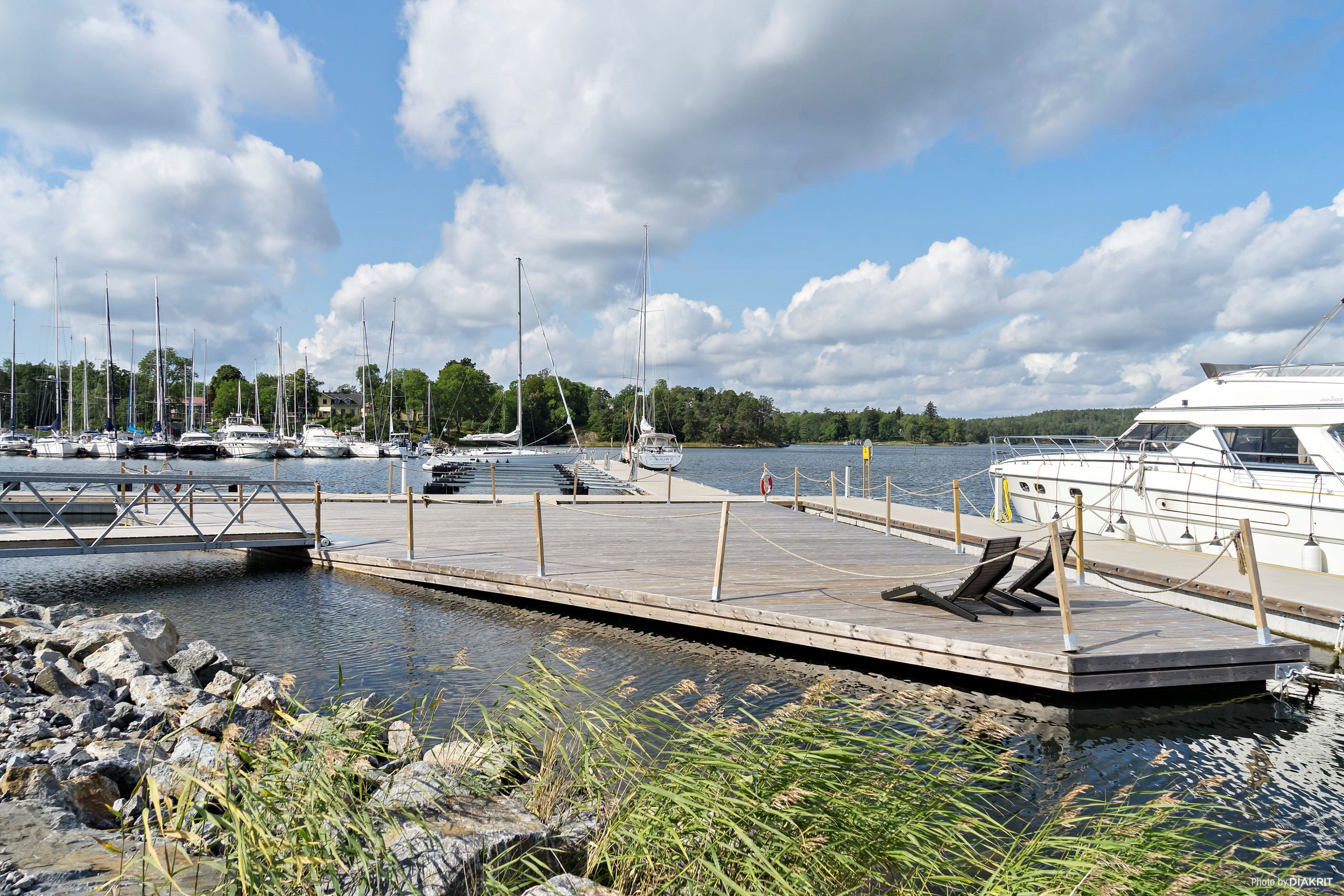 Kattholmen - gästhamn i Farsta Slottsvik