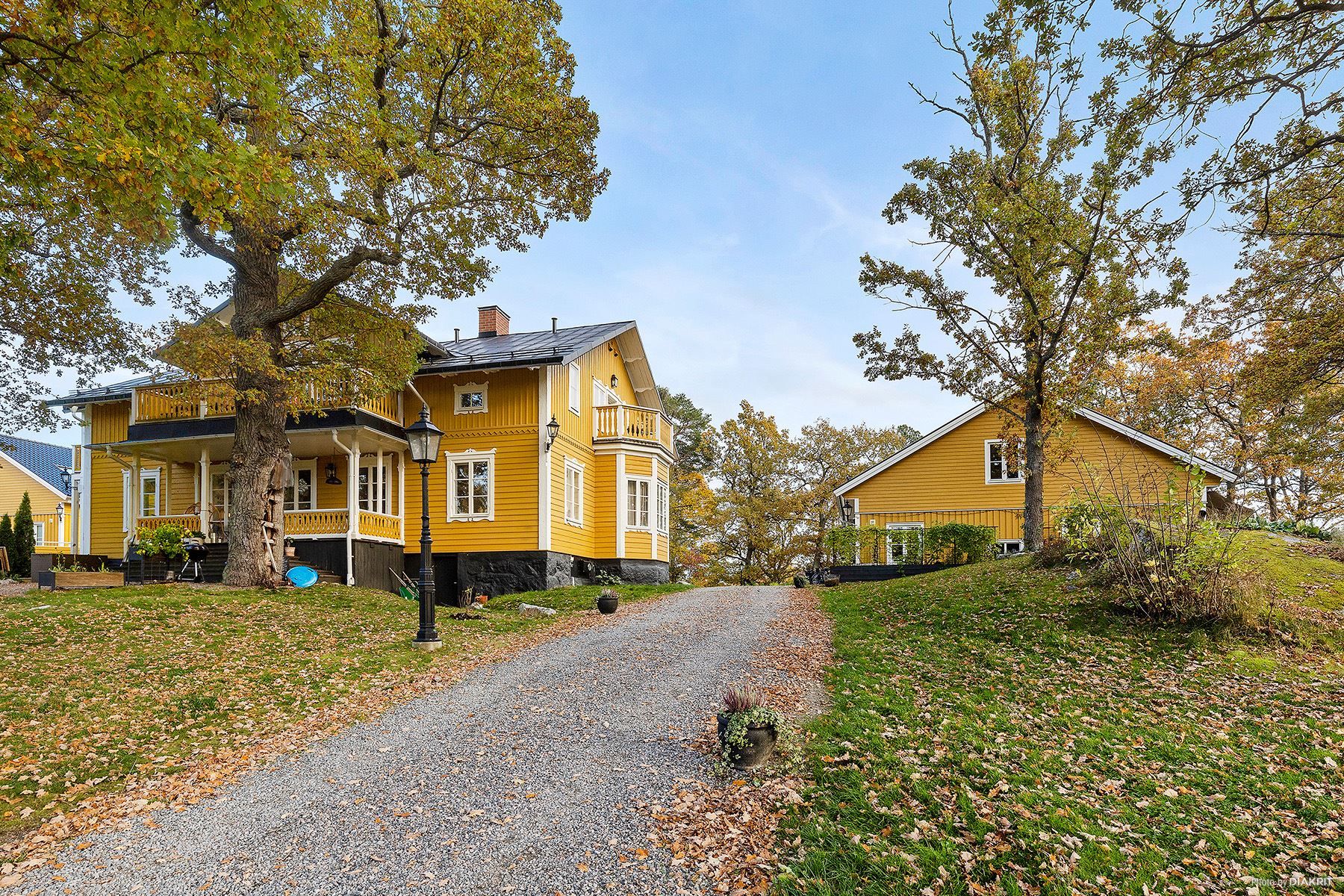 Läkarvillan med sina två flyglar