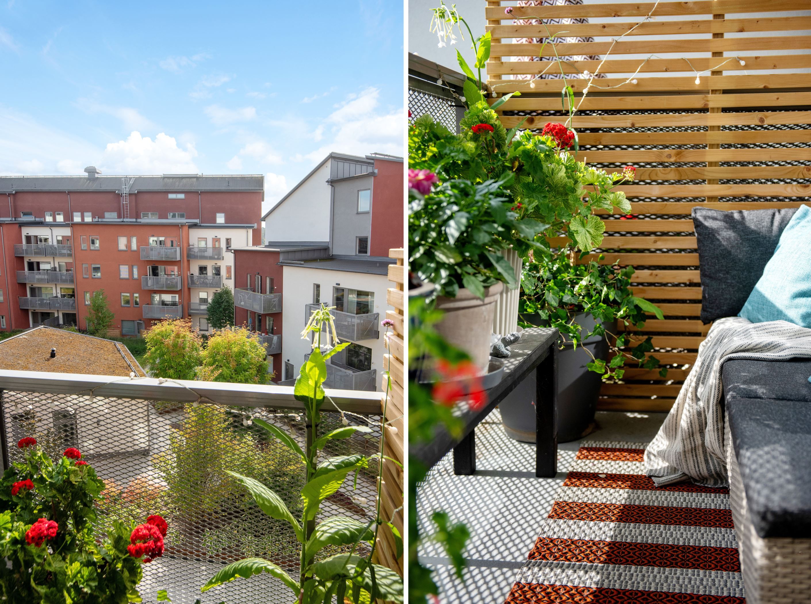 Högt belägen och bra vinkel mot solen.