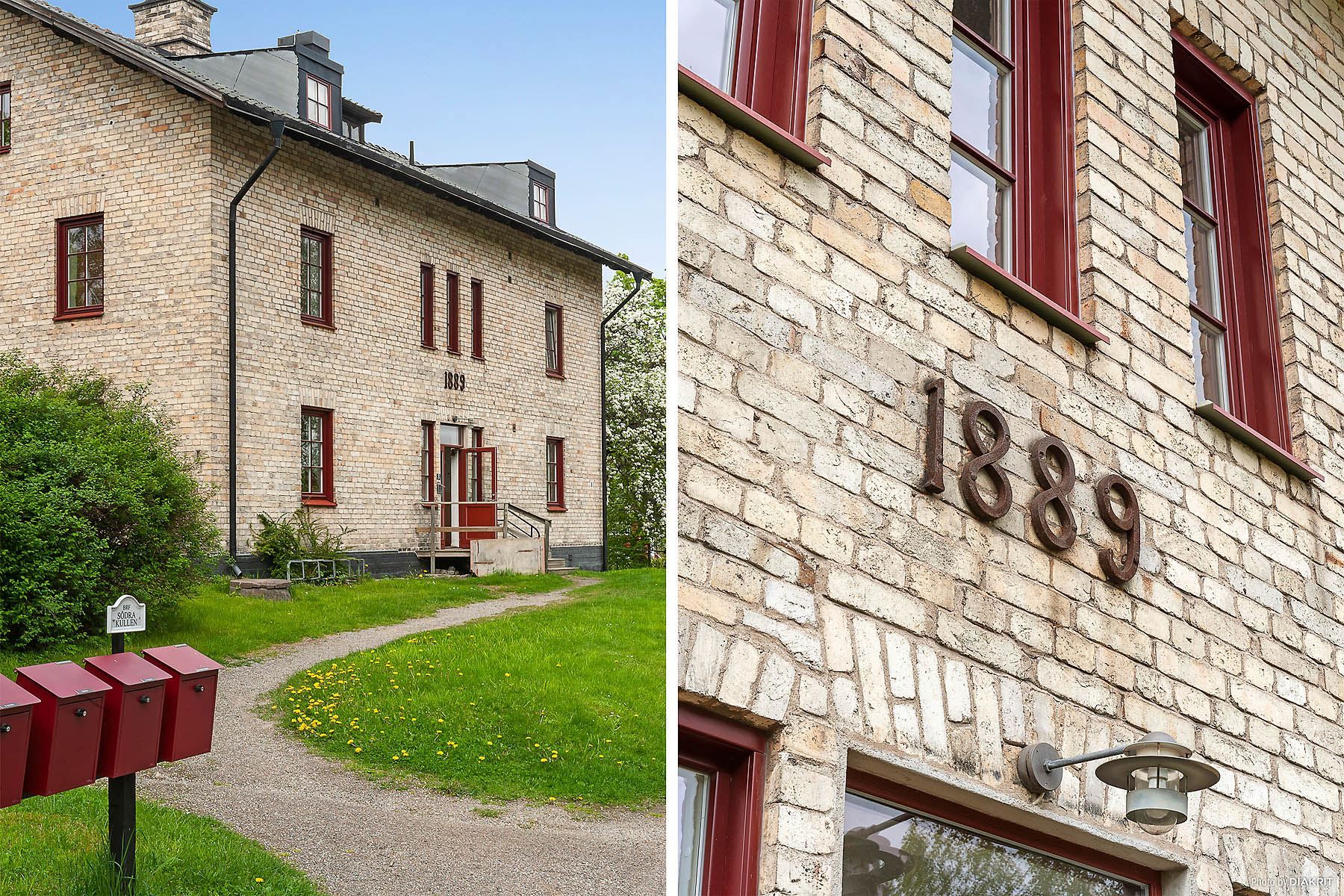 Brf Södra Kullen med hus från år 1889
