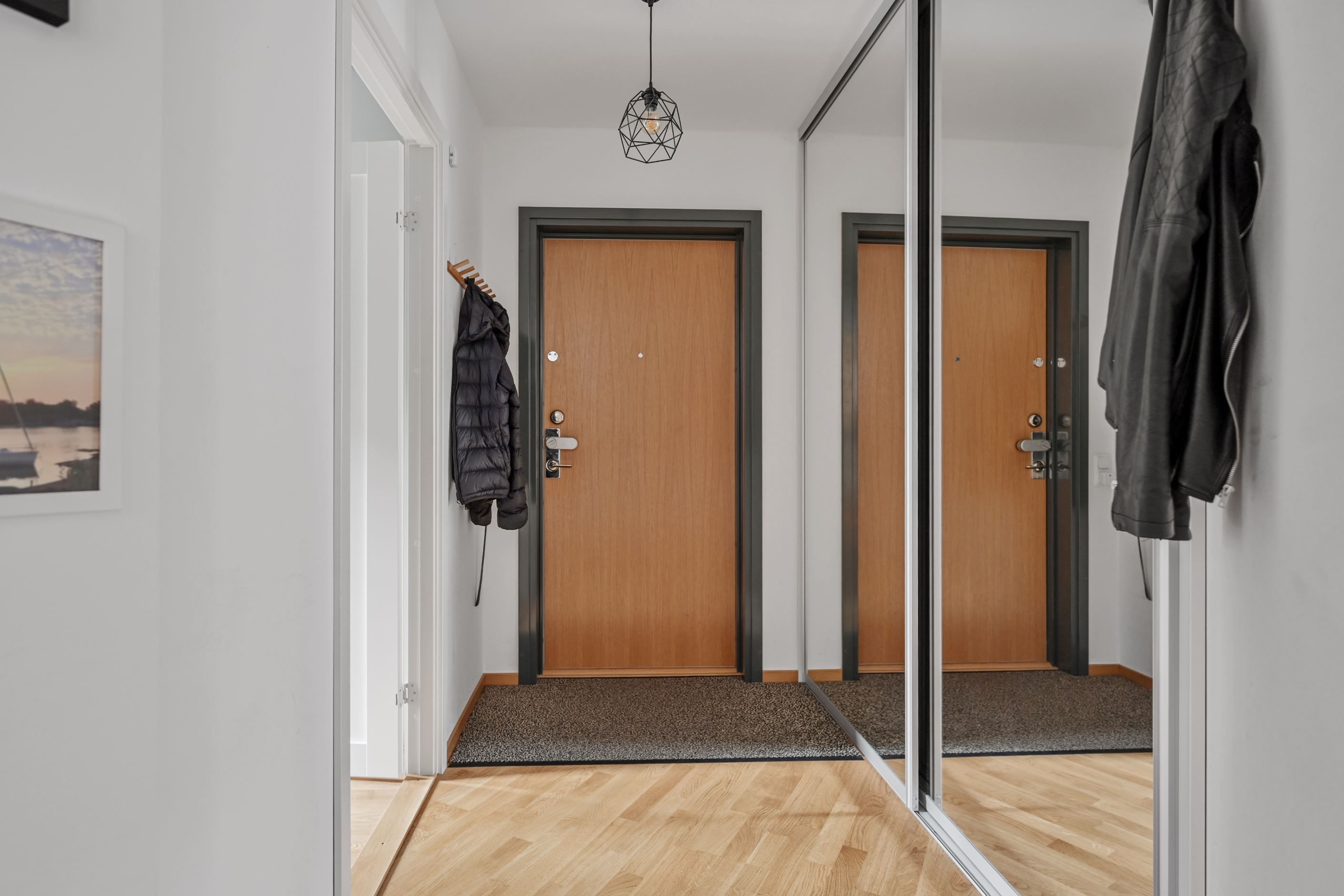Hall med bra förvaring