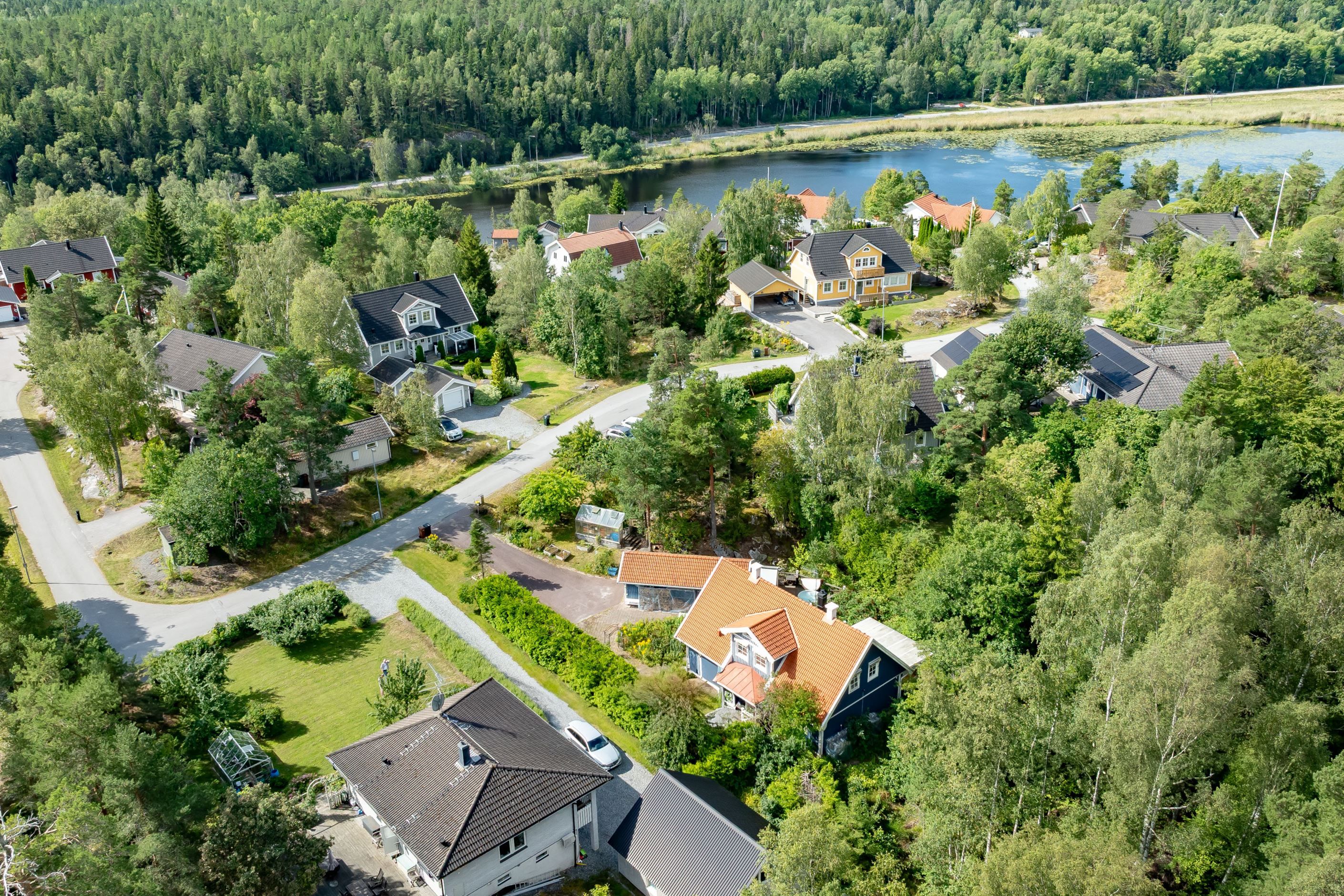 Högt läge nära Solbergasjön