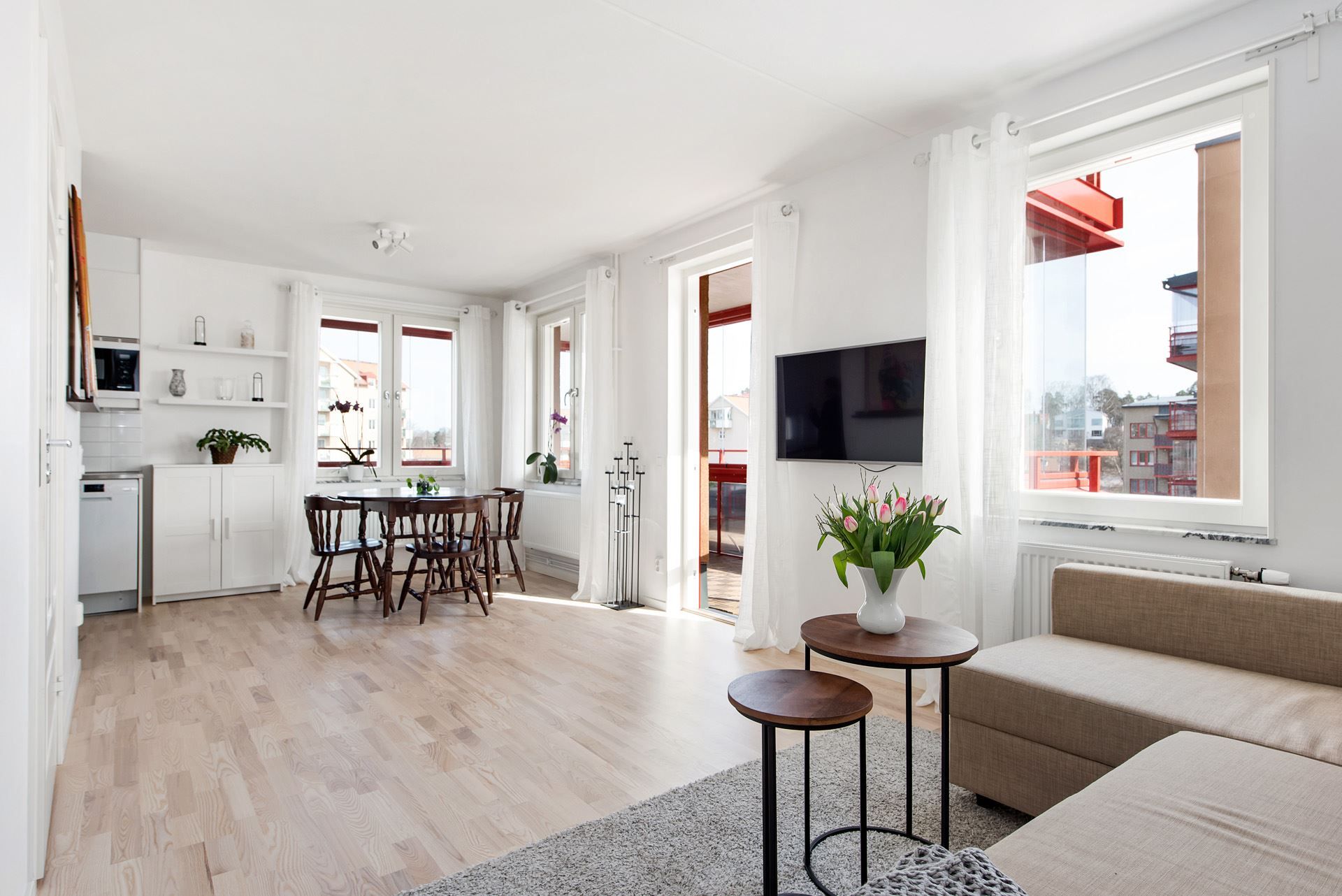 Härlig hörnlägenhet