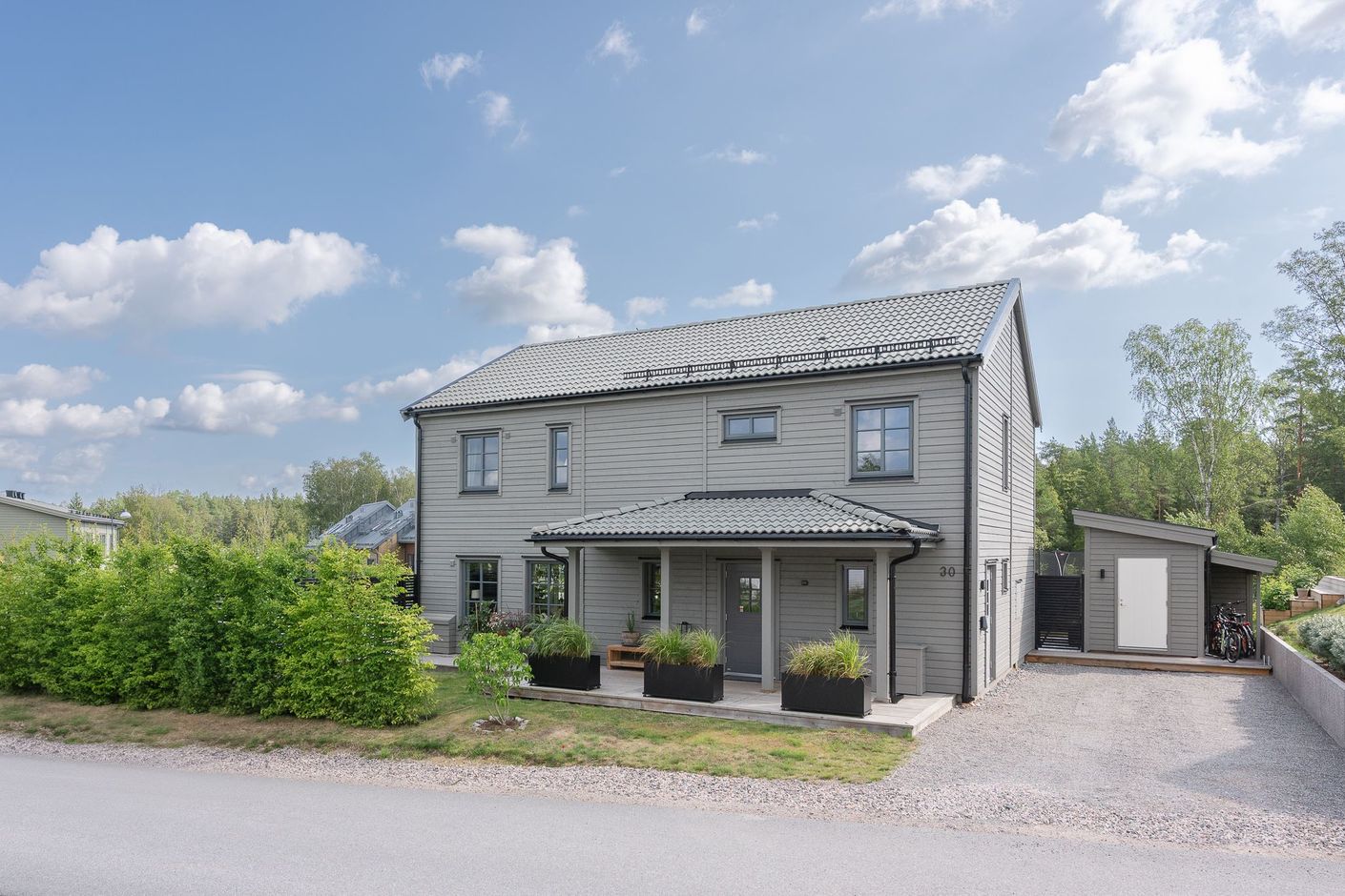 Nybyggd villa från Myresjöhus