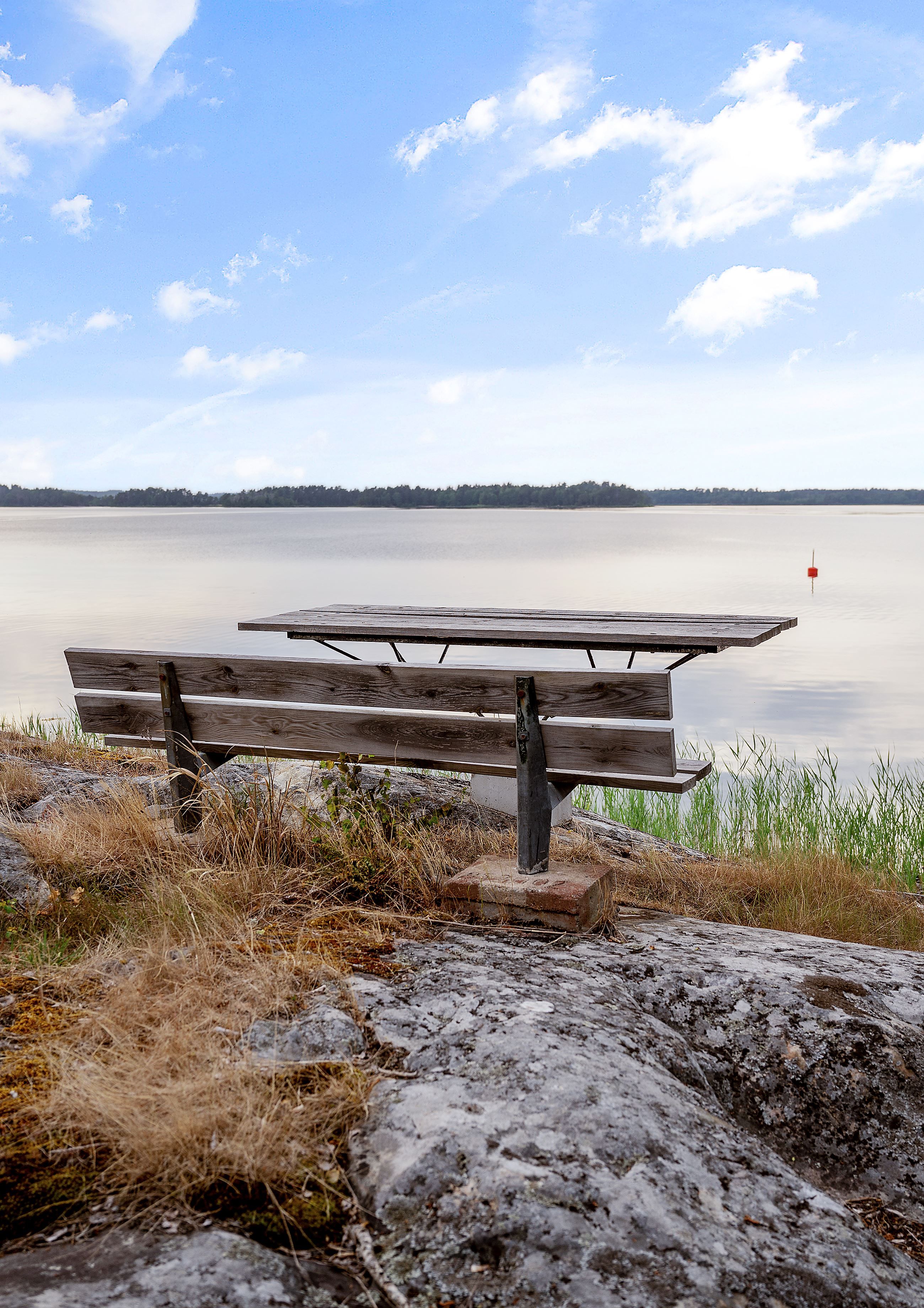 Ta ett morgondopp med kaffepaus