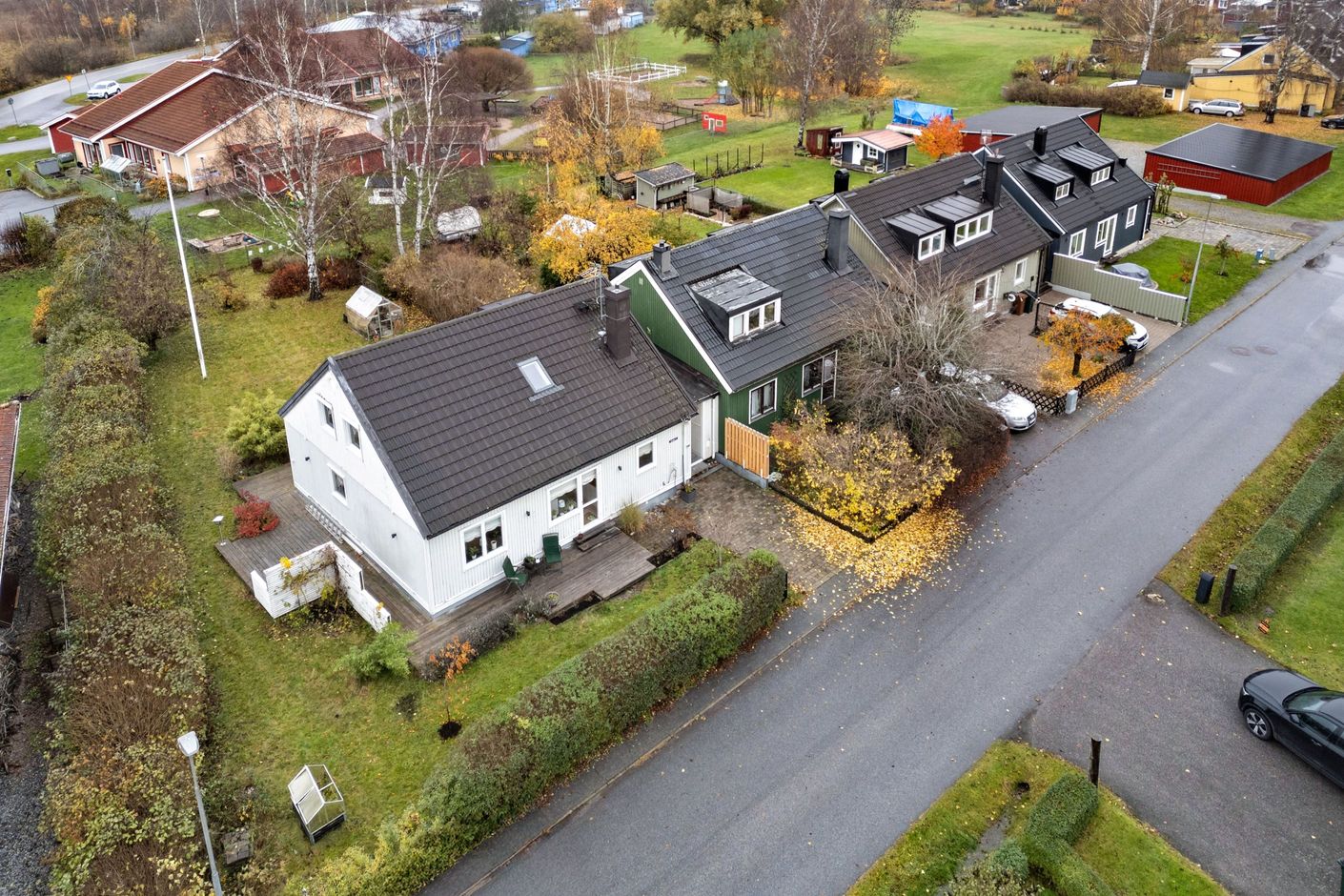 Ett hem med fina utemiljöer