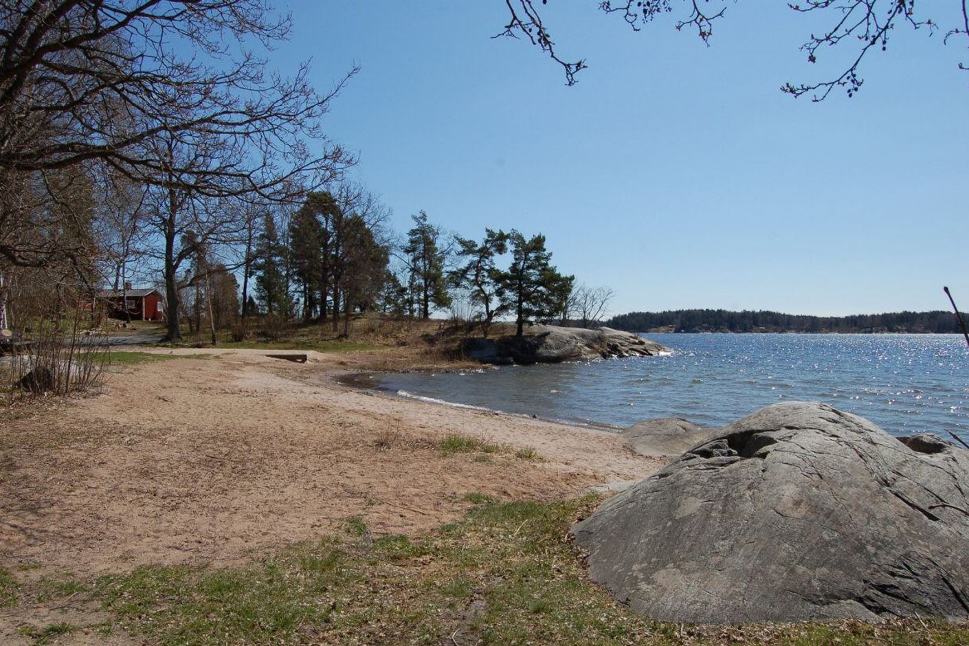 Skärgårdsstad strand