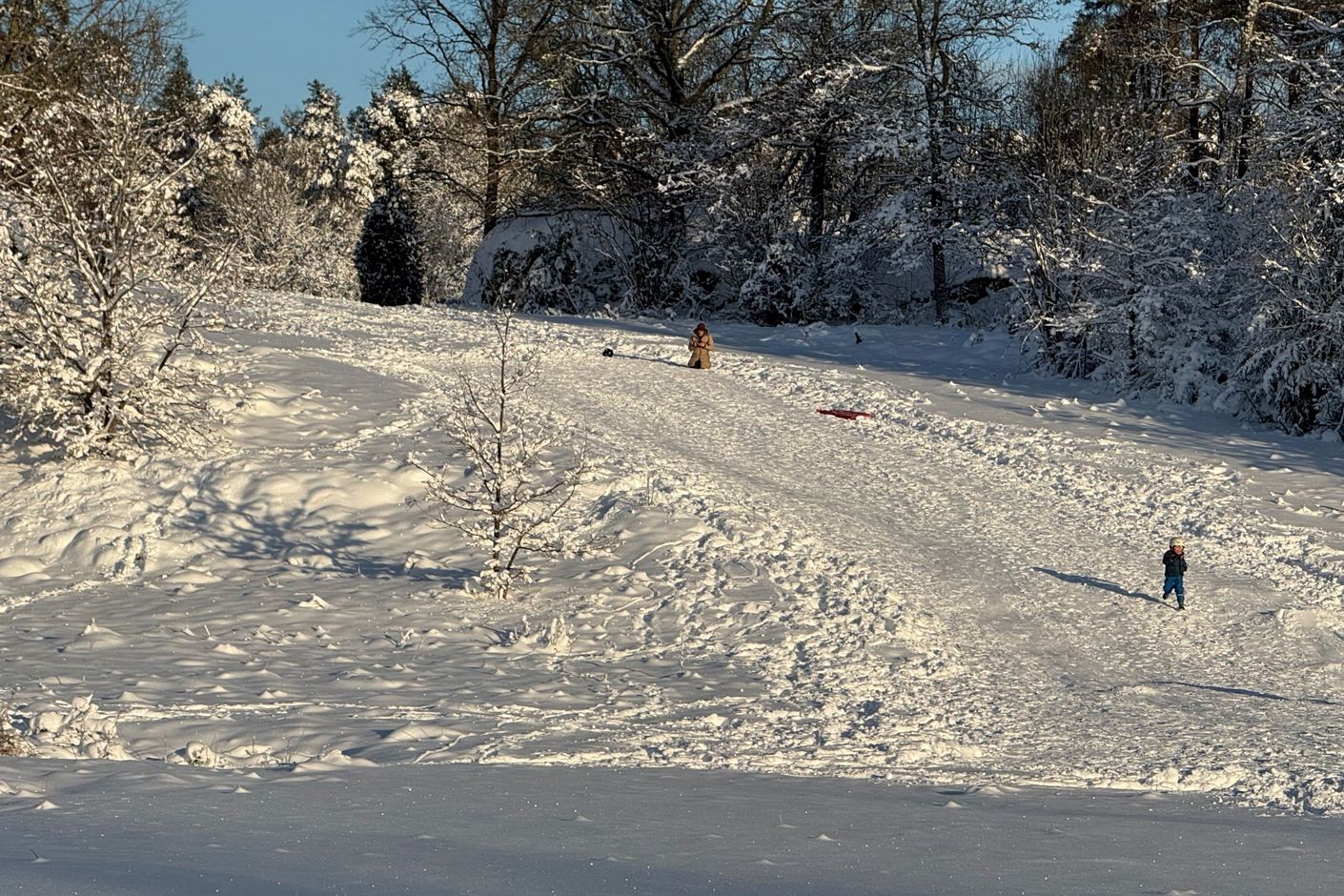 Närliggande pulkabacke