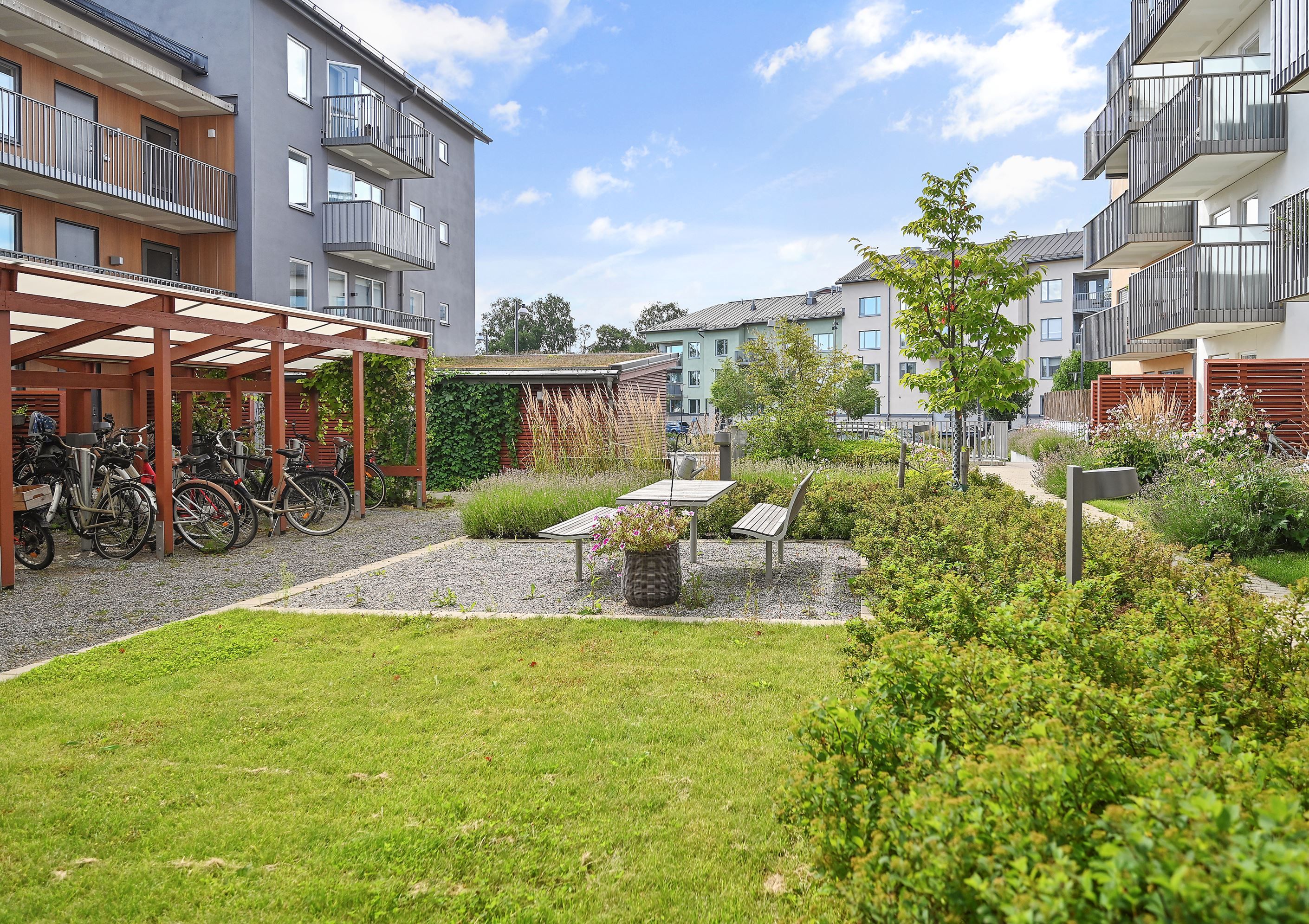 Innergård Brf Barken