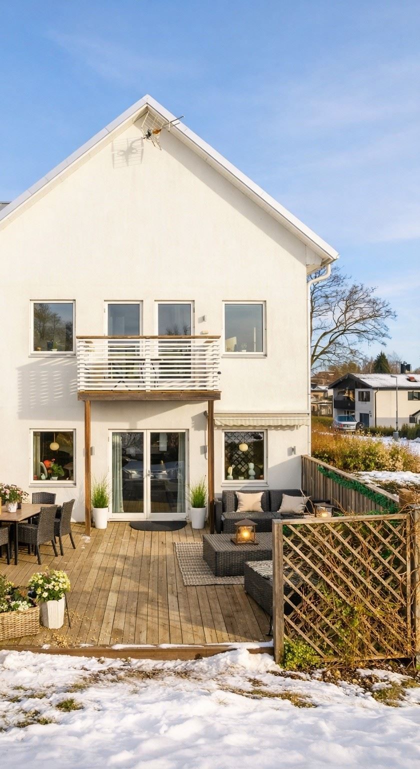 Insynsskyddad uteplats