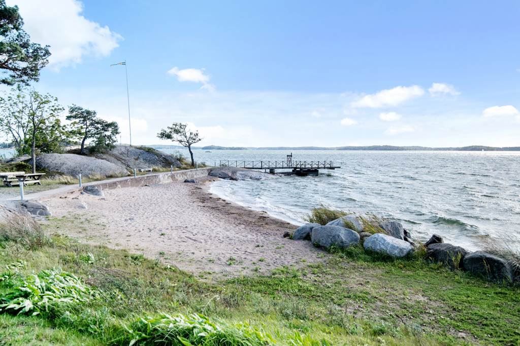 Föreningens egna strand