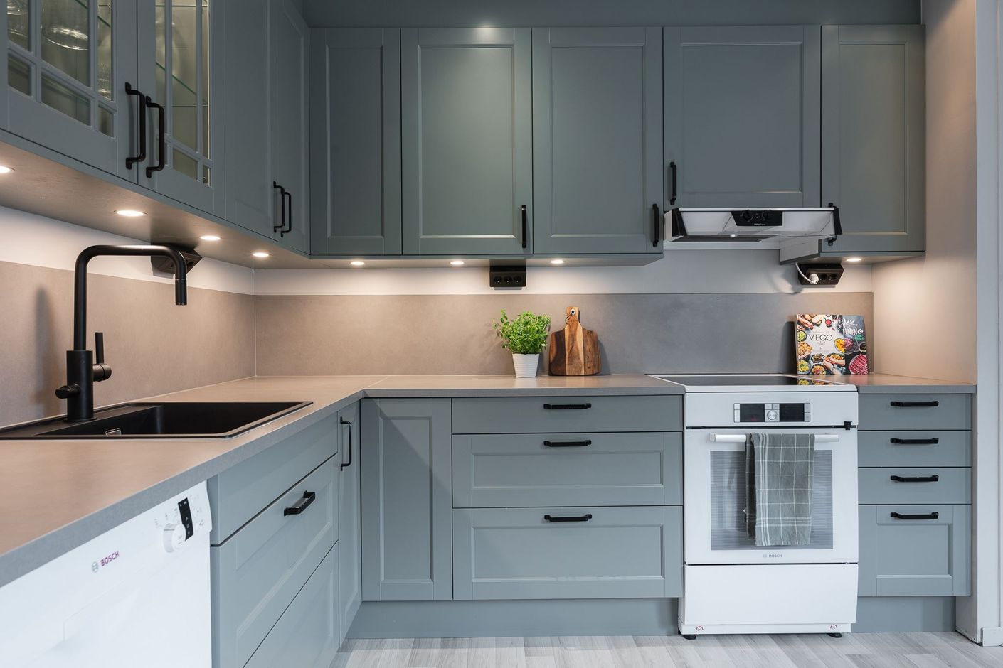 Nyrenoverat kök från Marbodal