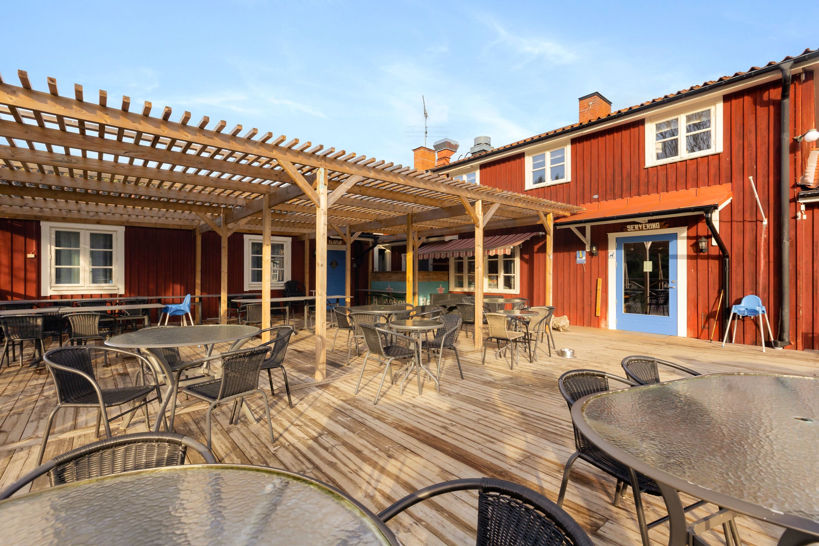 Restaurang med konferens- och festlokaler