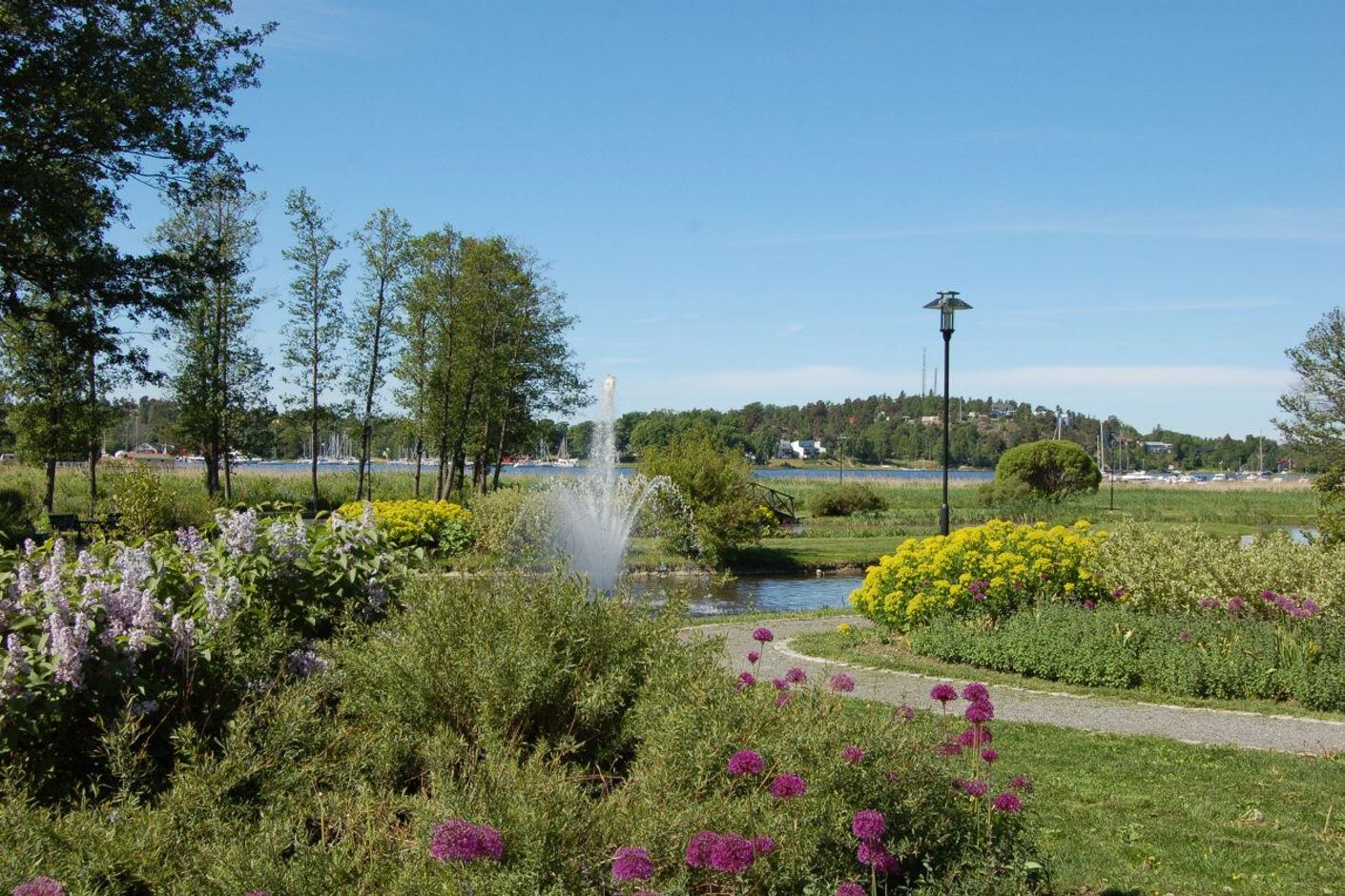 Park i området