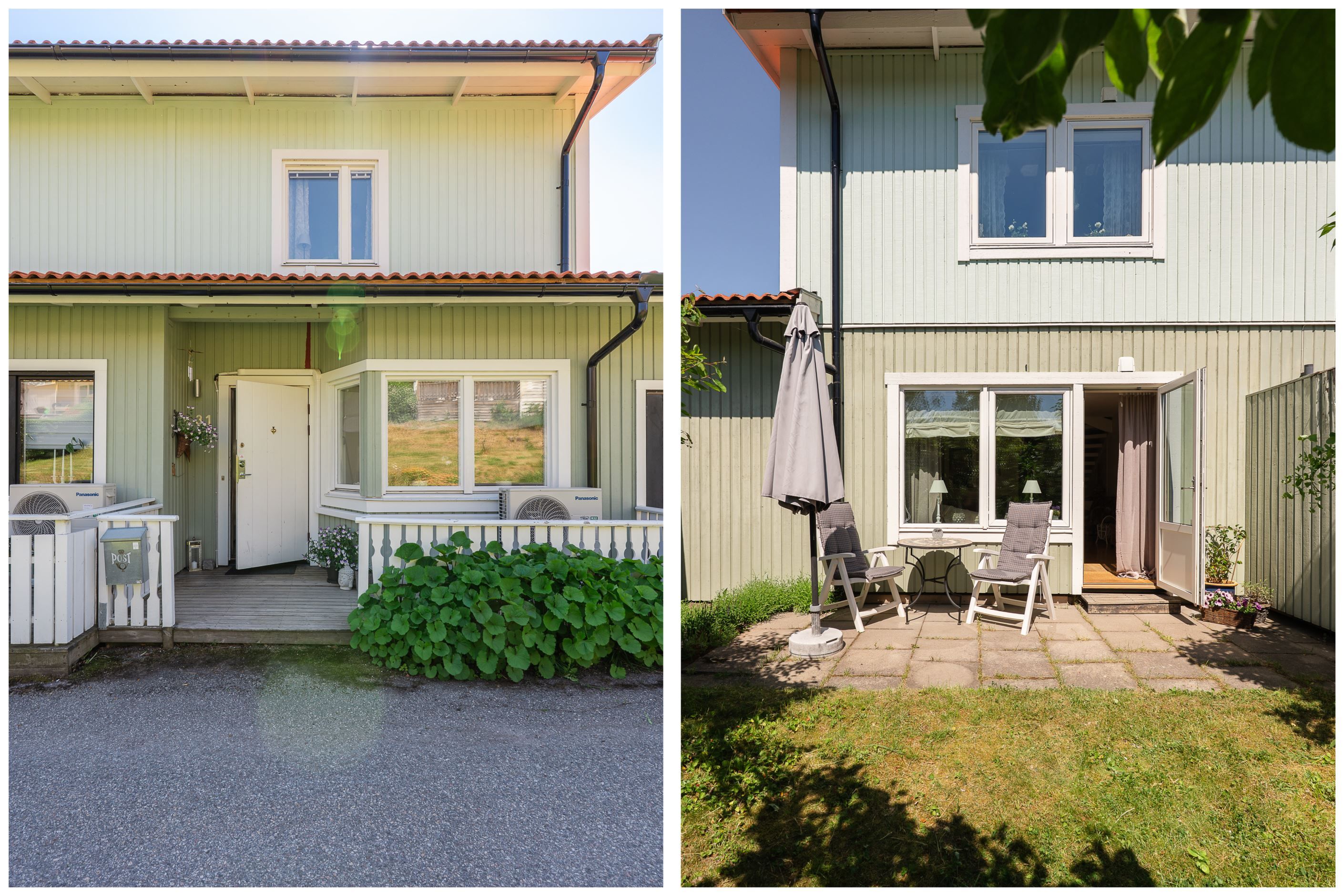 Entré och baksida
