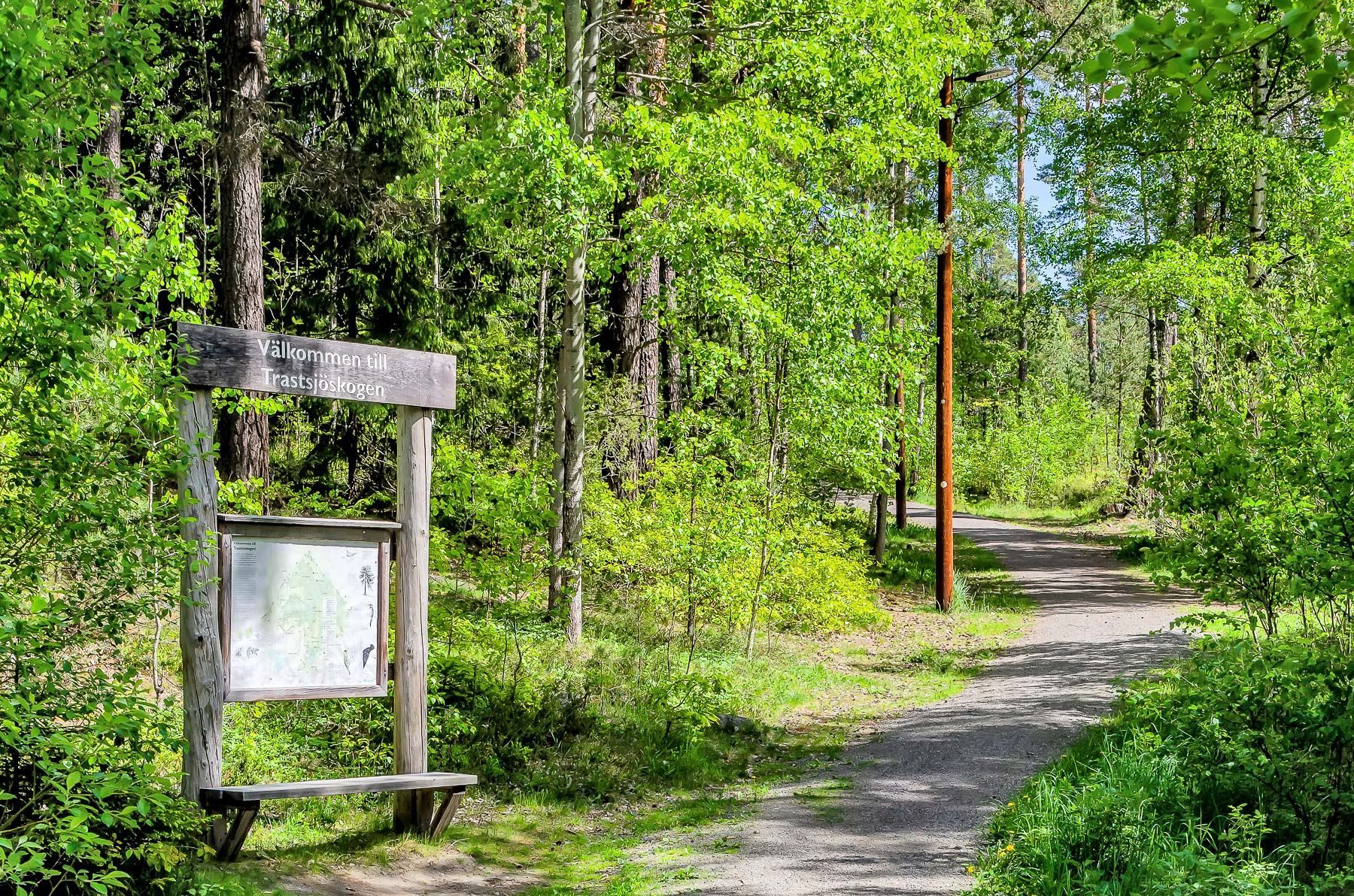 Motionsspår i närheten