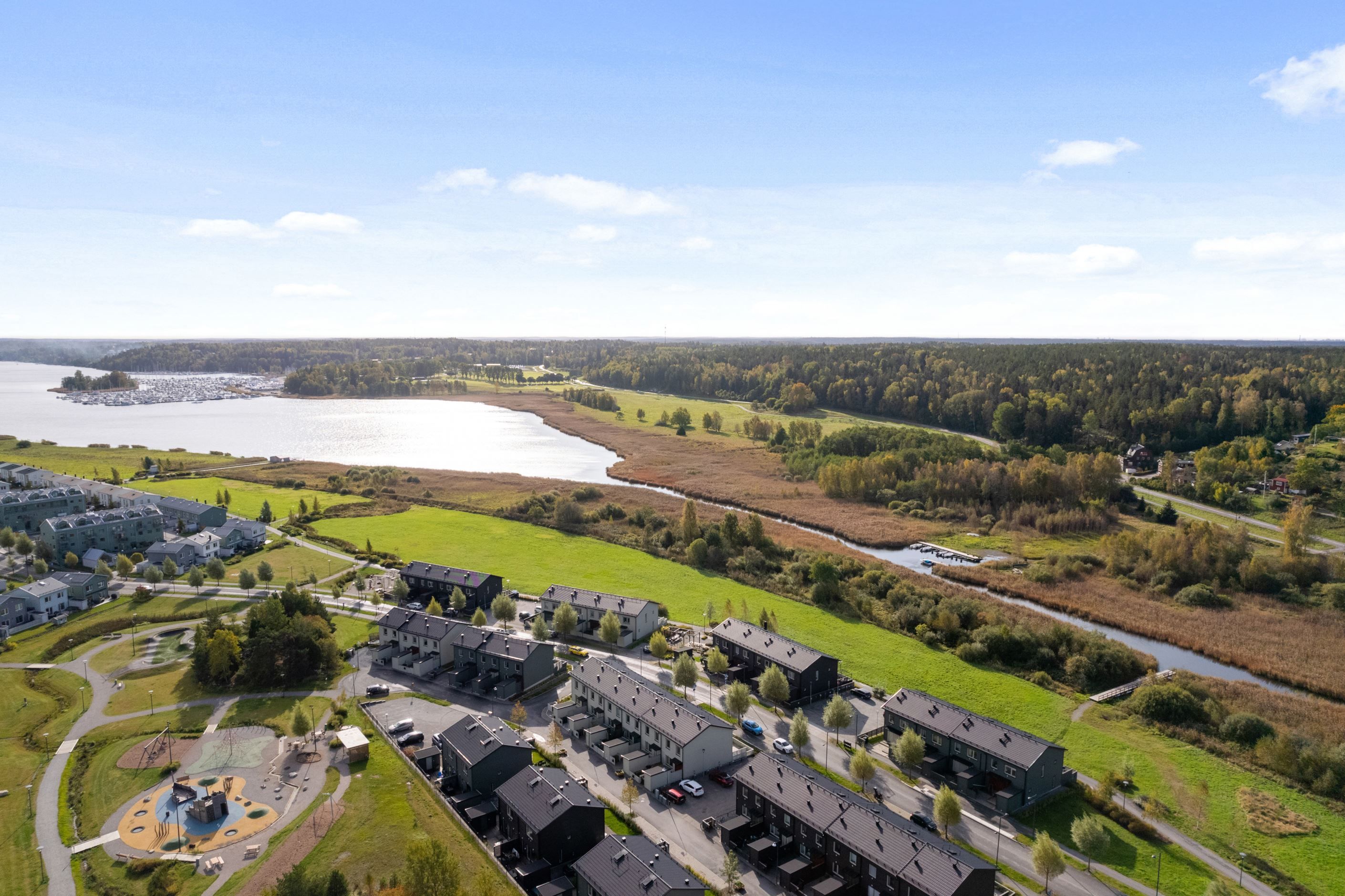 Täljöhalvön är ett mysigt bostadsområde med skärgårdsidyll