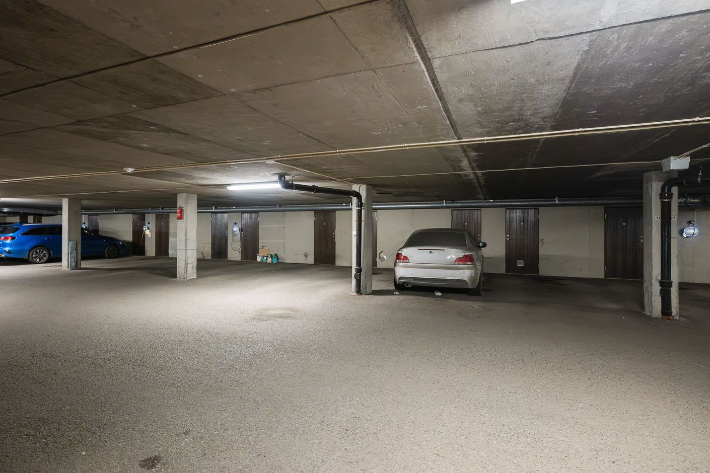 Rymligt garage