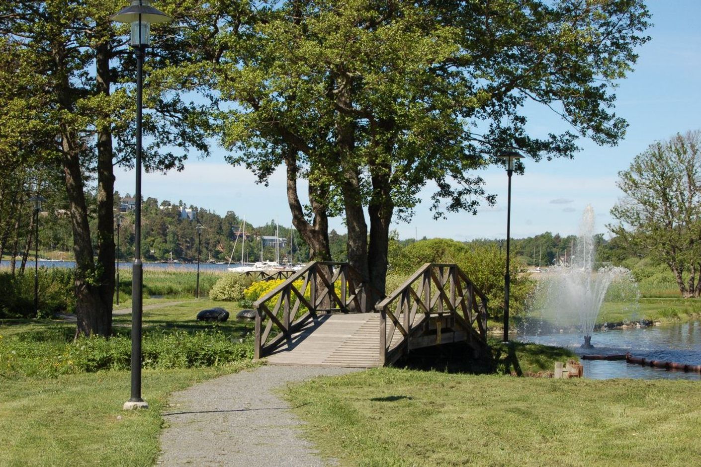 Park i området