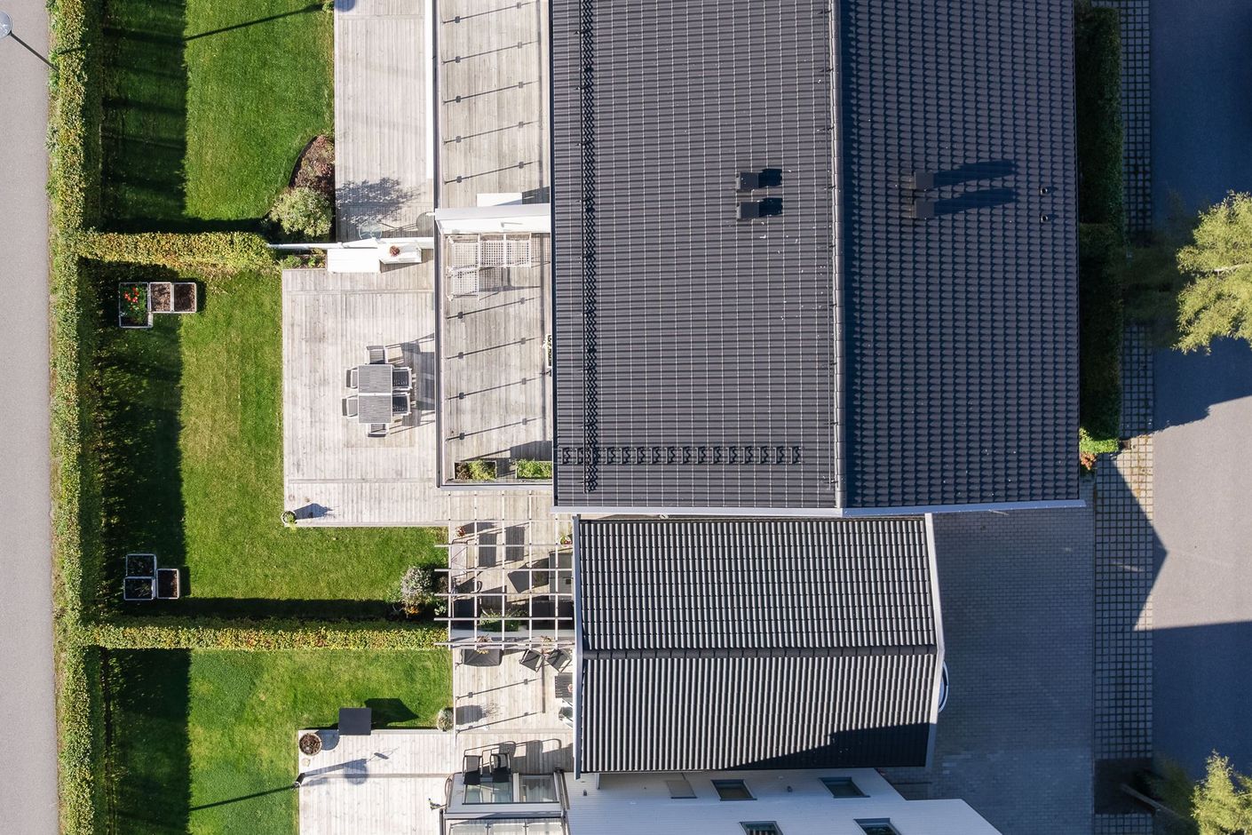 Överblick över bostaden och tomten