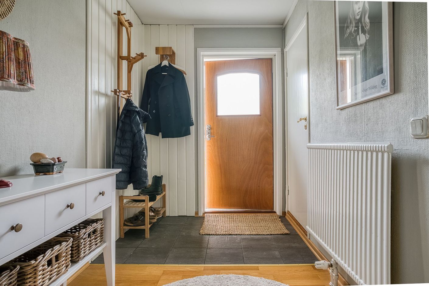 Husets entré