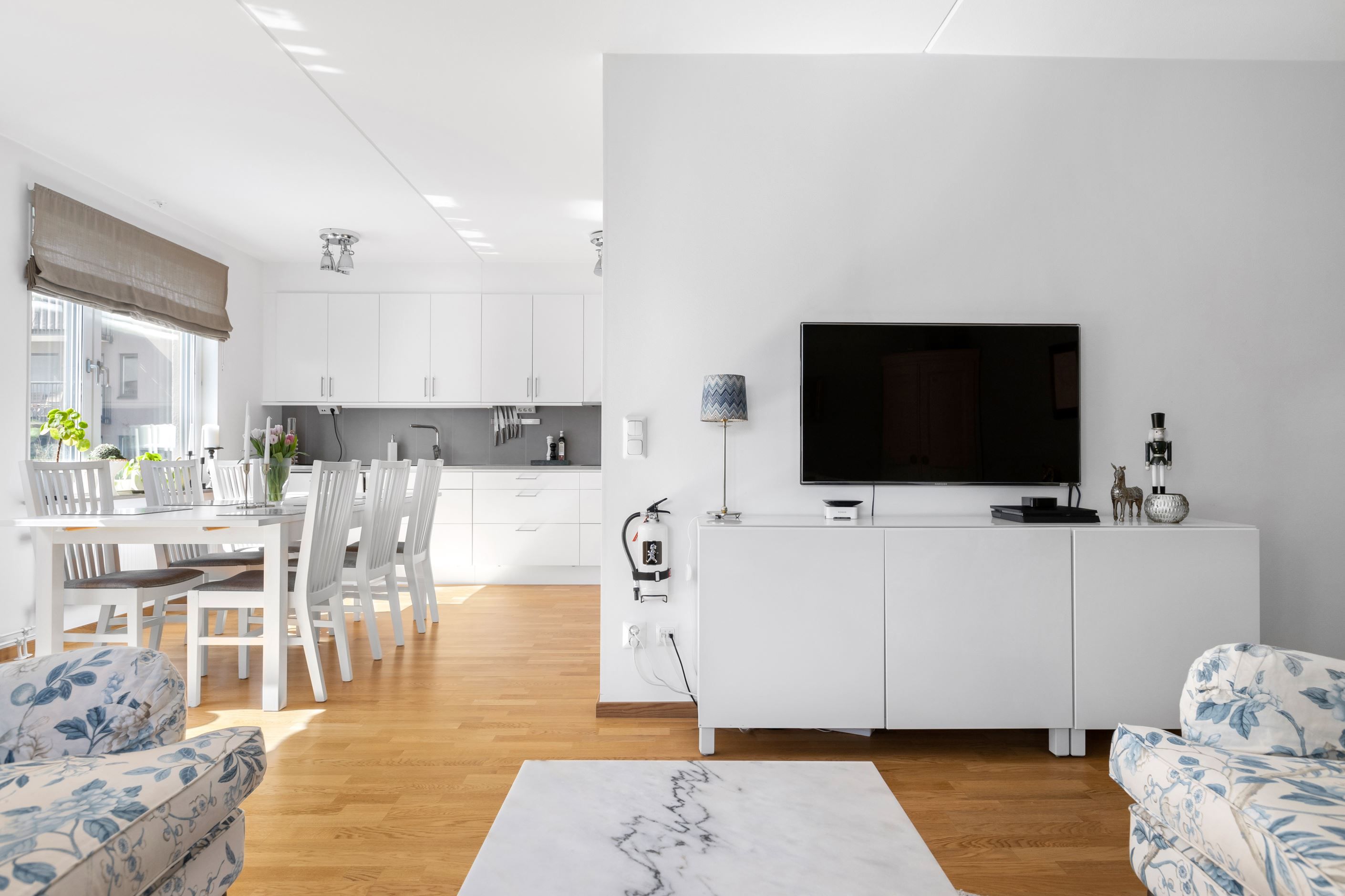 Härlig öppen planlösning