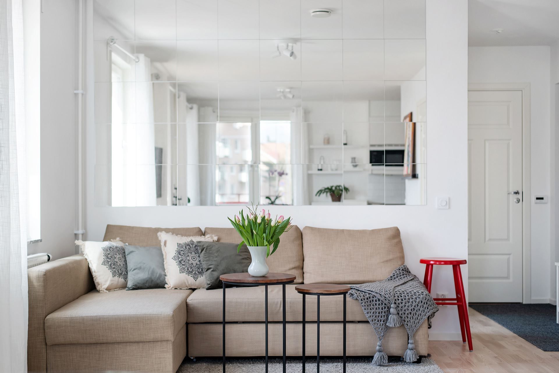 Plats för soffgrupp