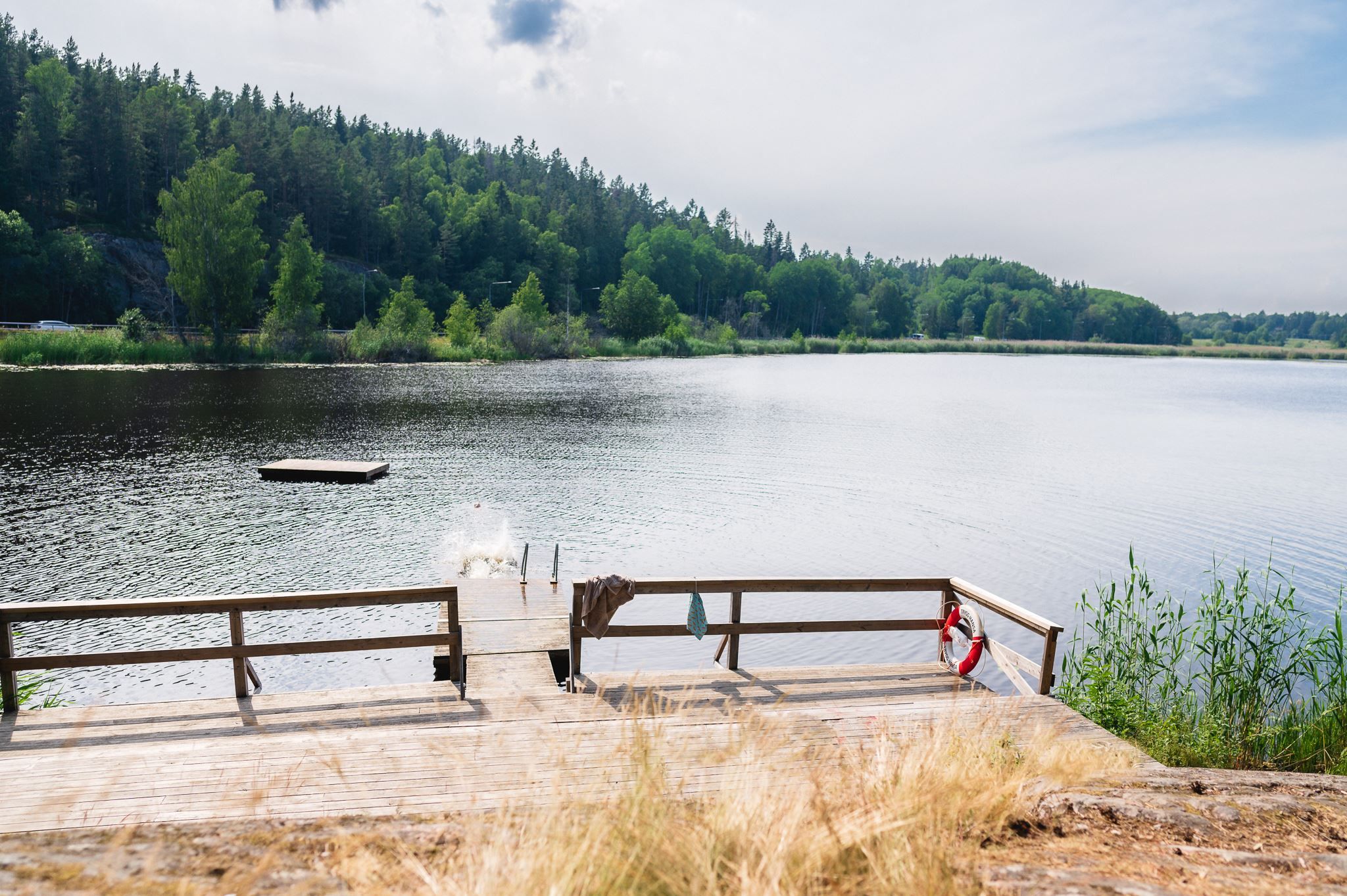 Gångavstånd till Solbergasjön