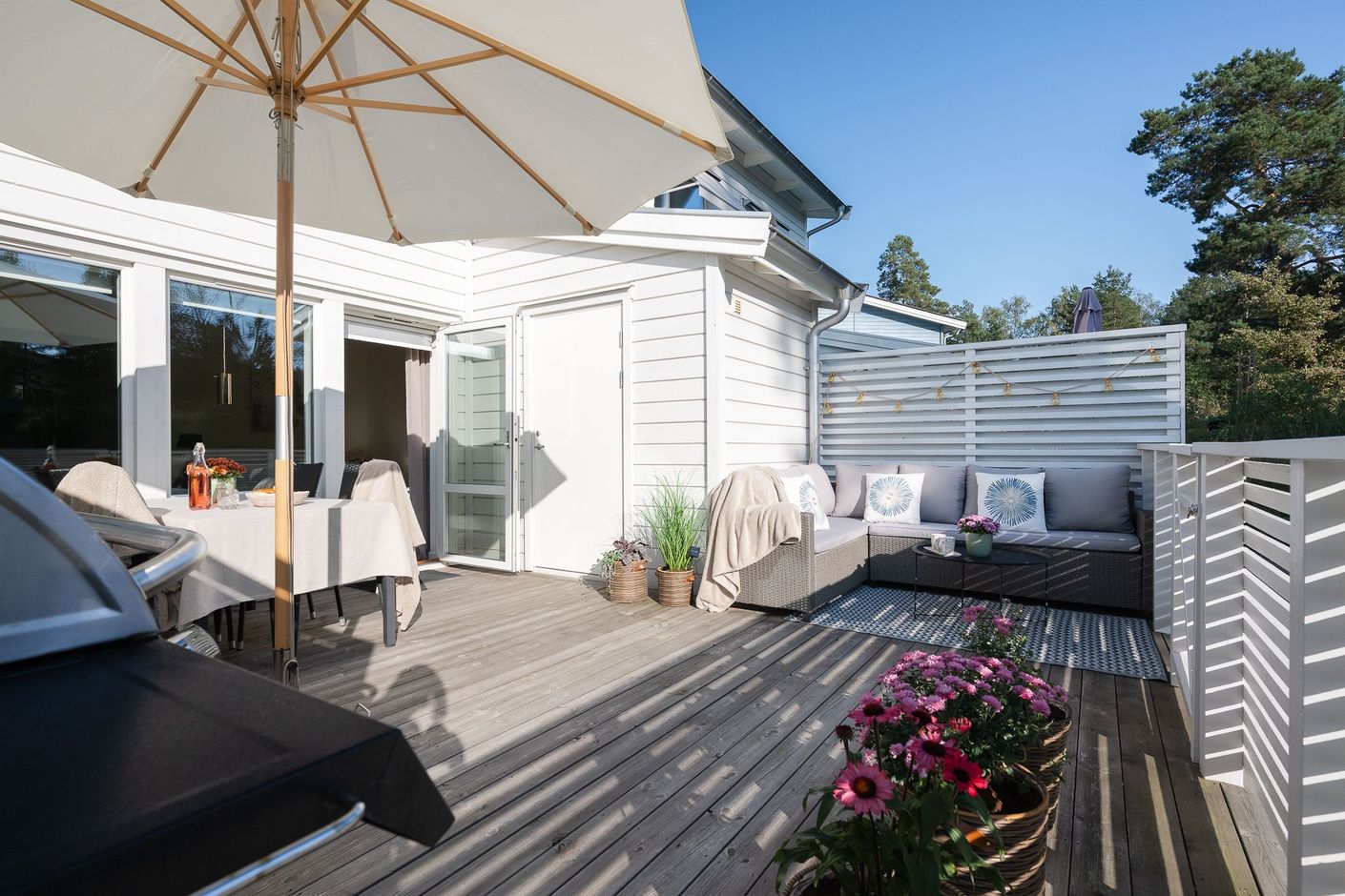 Stor härlig uteplats