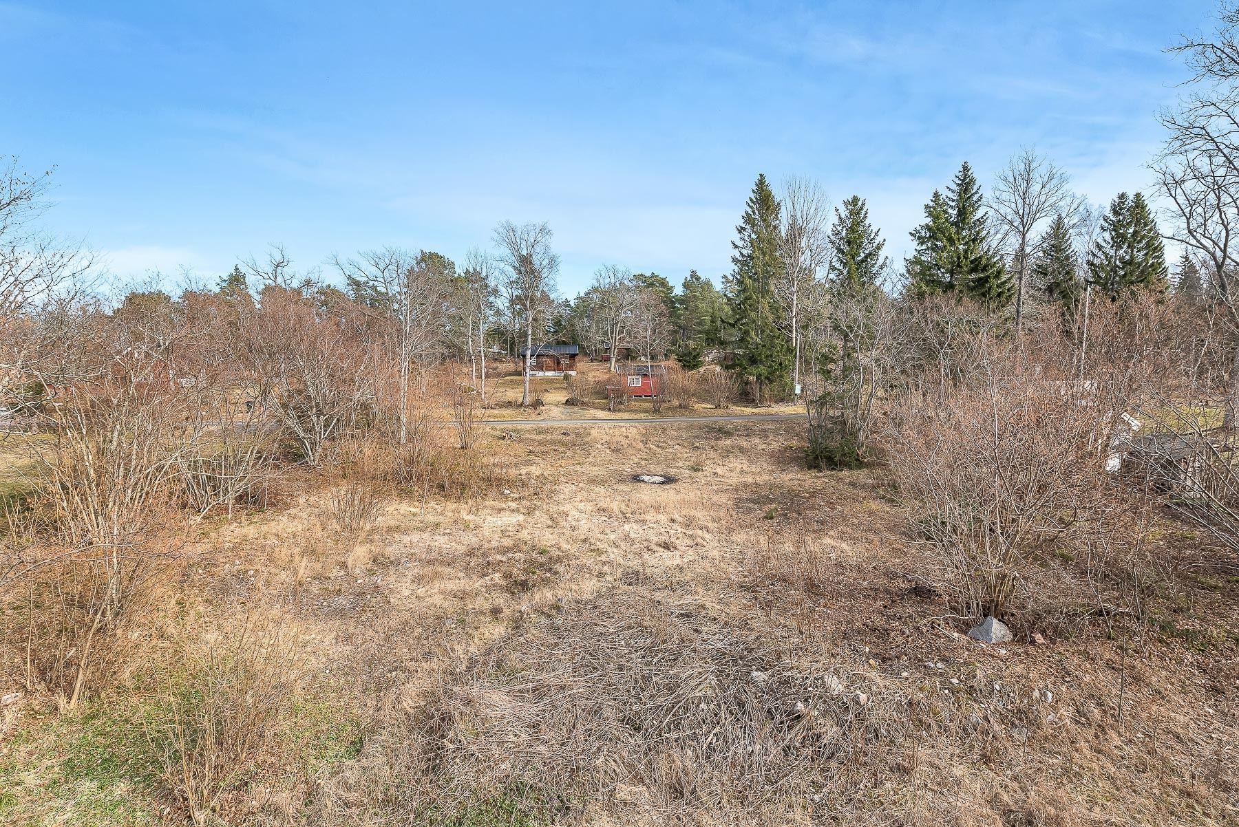 Tomten sett från marken