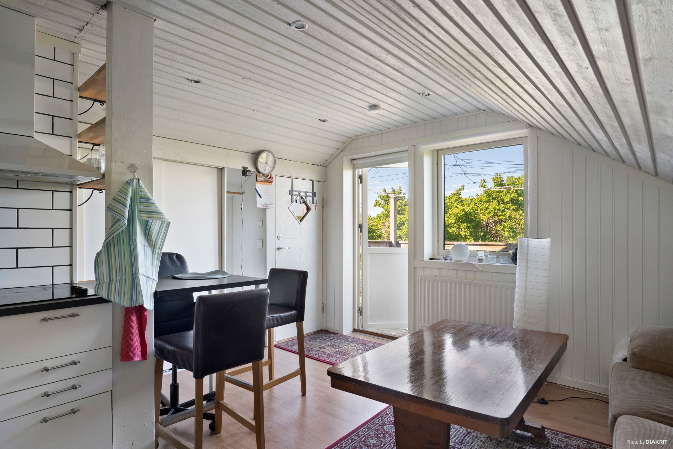 Lägenhet ovanför garage