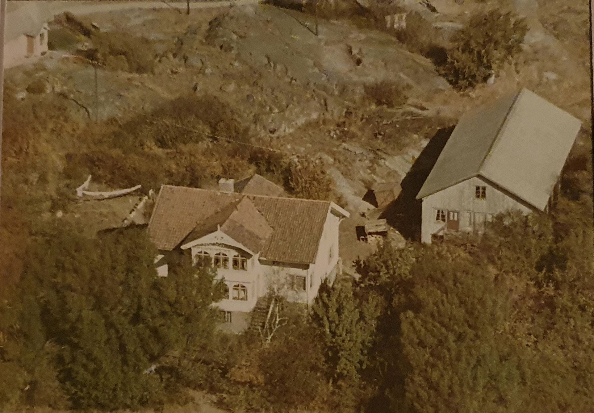 Gammalt flygfoto