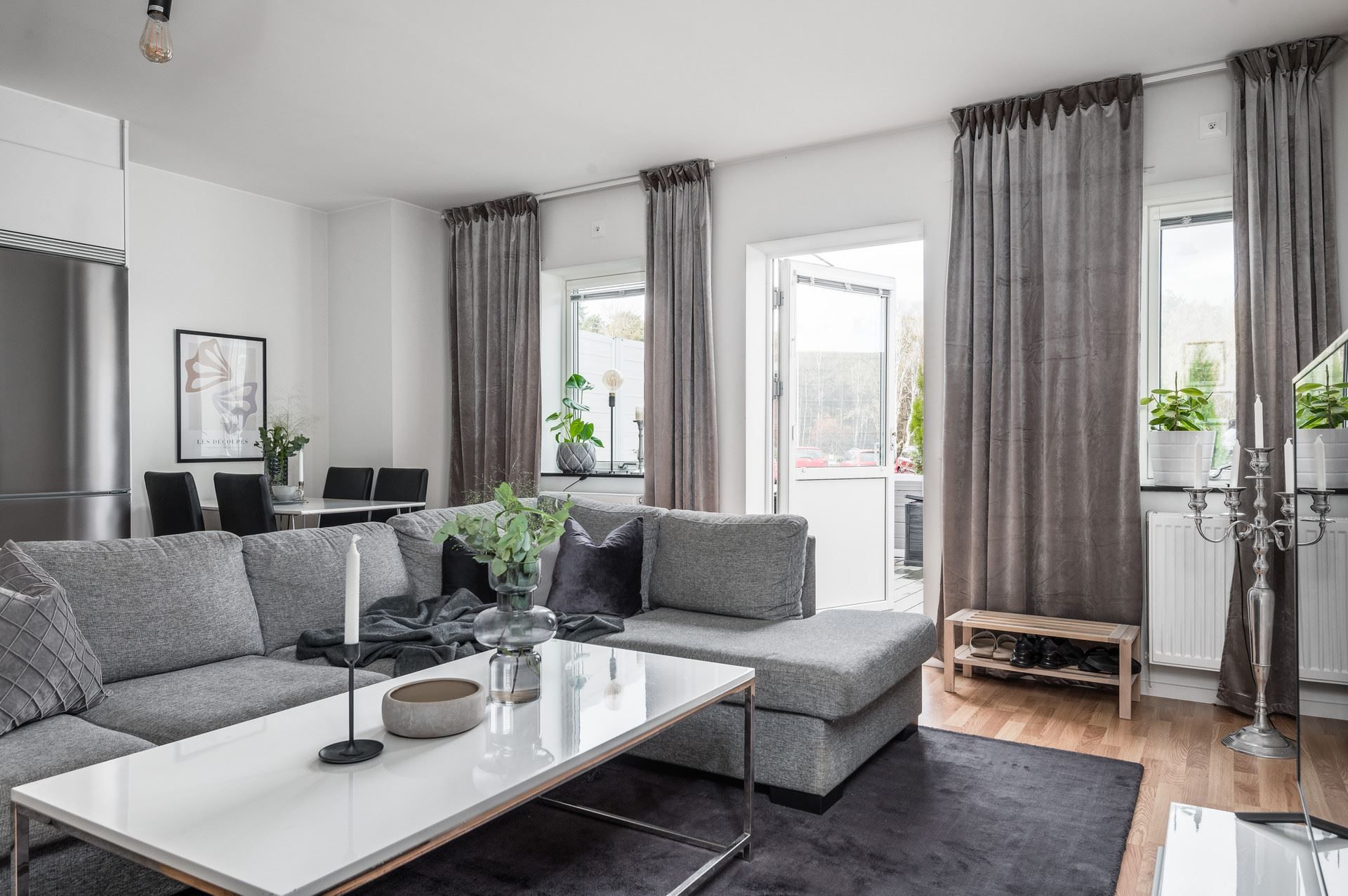 Härlig öppen planlösning