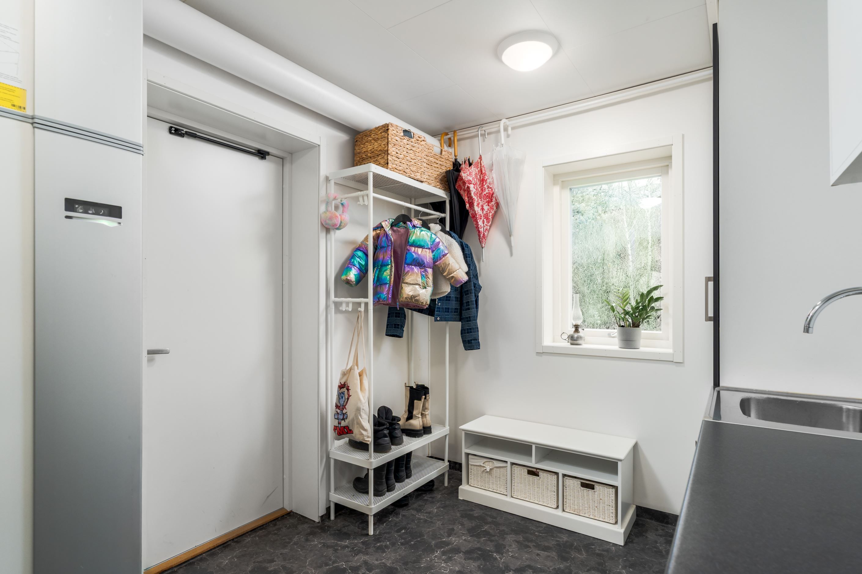 Groventré/Tvättrum