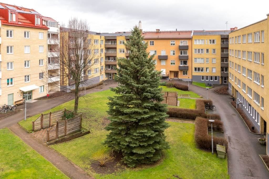 Utsikt mot innergården
